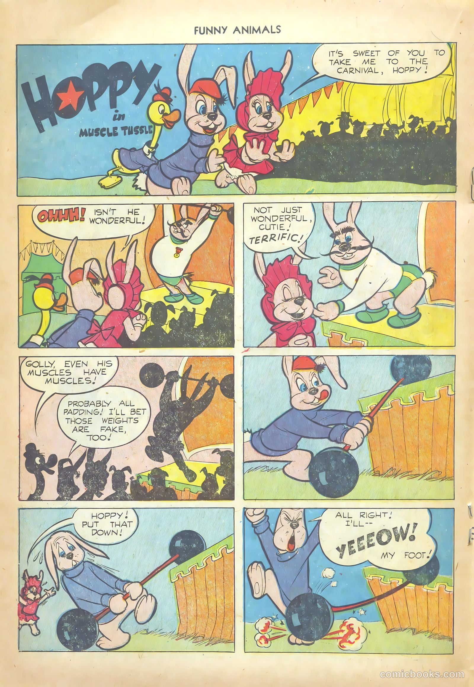 Fawcett's Funny Animals #82 (1953) — page 18 of 36
