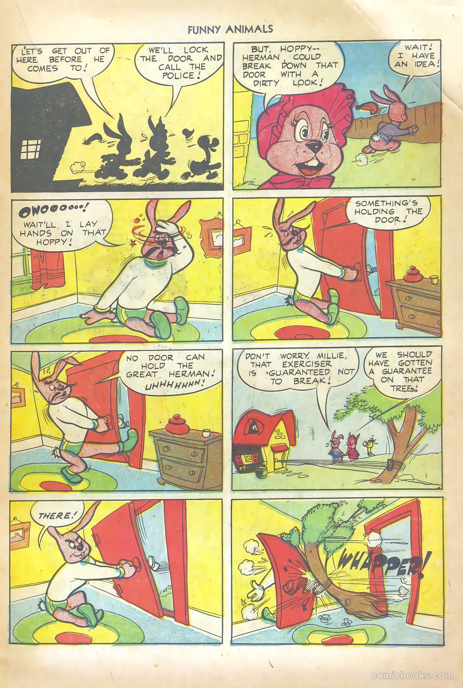 Fawcett's Funny Animals #82 (1953) — page 23 of 36