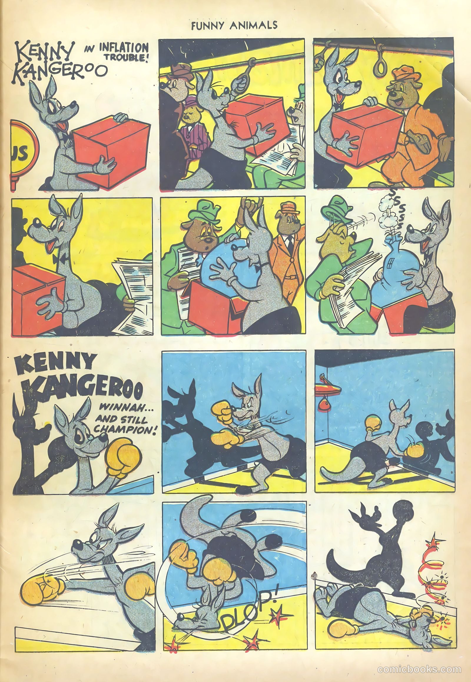 Fawcett's Funny Animals #82 (1953) — page 25 of 36