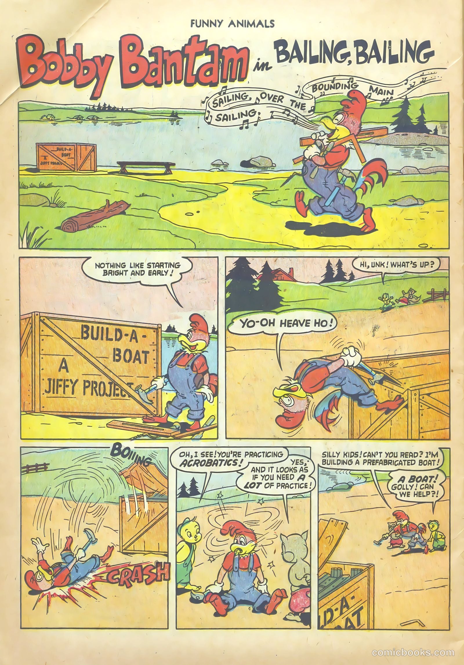 Fawcett's Funny Animals #82 (1953) — page 26 of 36
