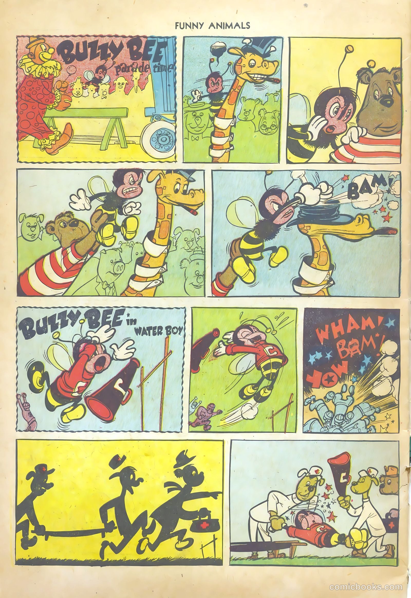 Fawcett's Funny Animals #82 (1953) — page 34 of 36
