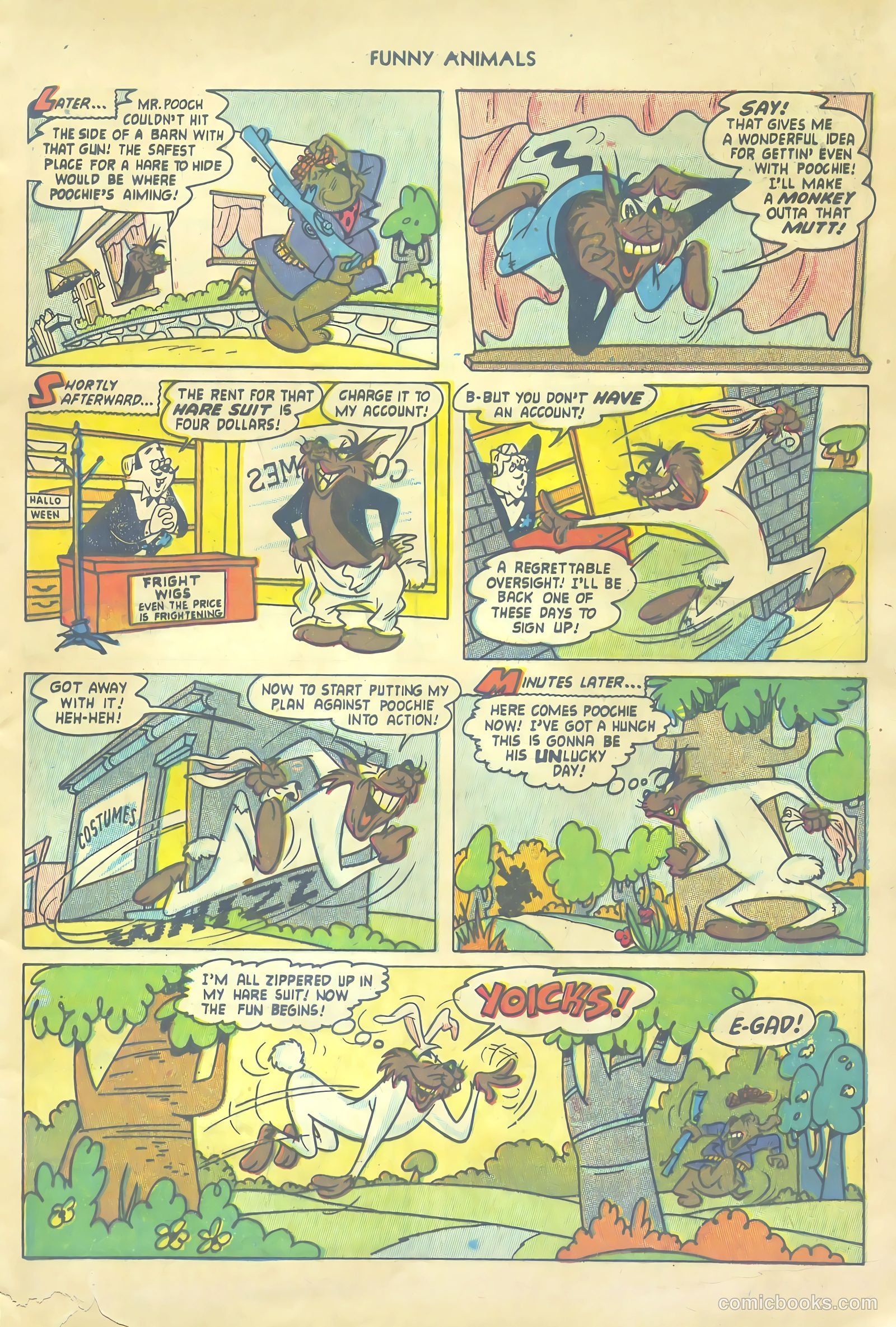Fawcett's Funny Animals #83 (1954) — page 5 of 36