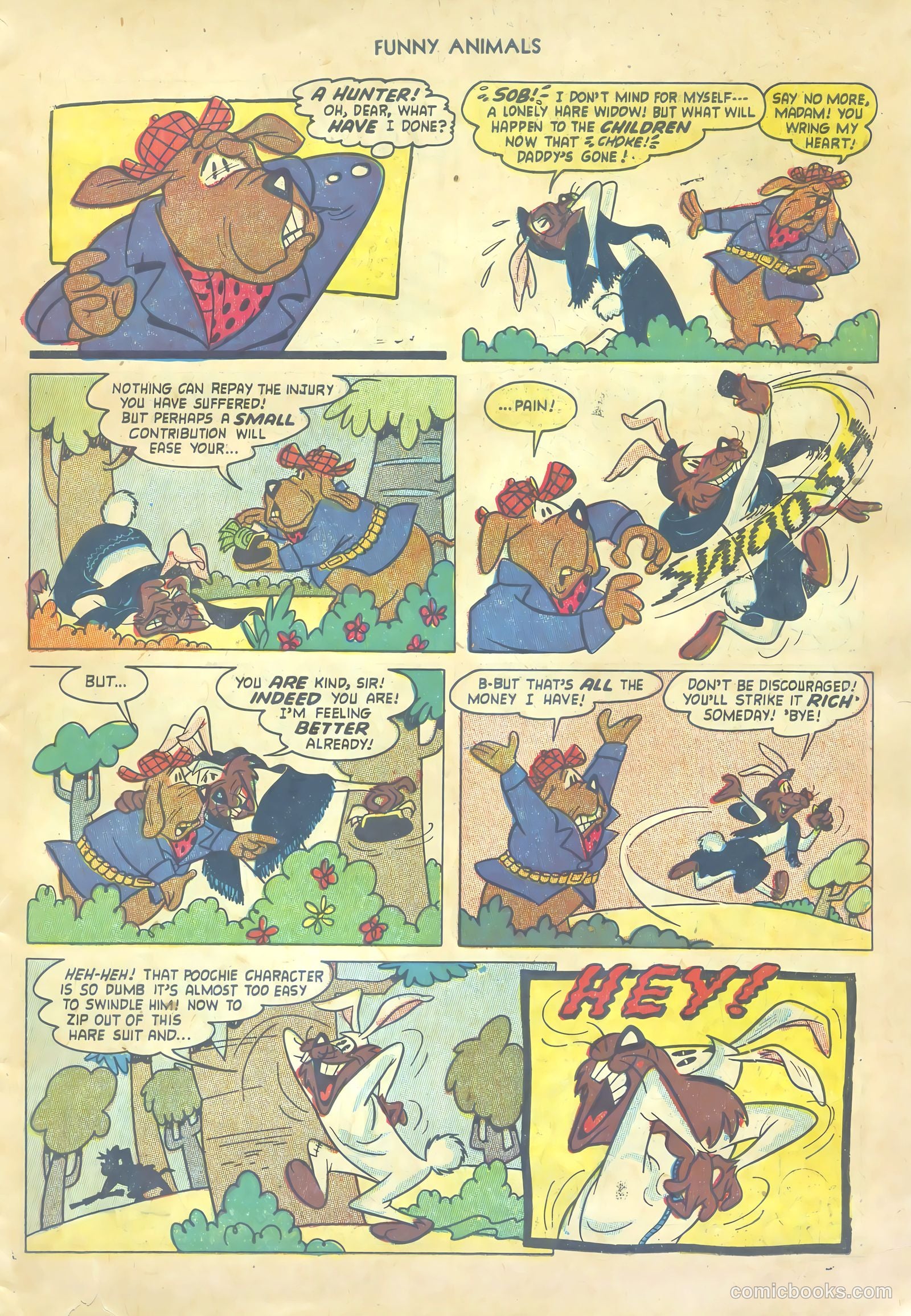 Fawcett's Funny Animals #83 (1954) — page 7 of 36