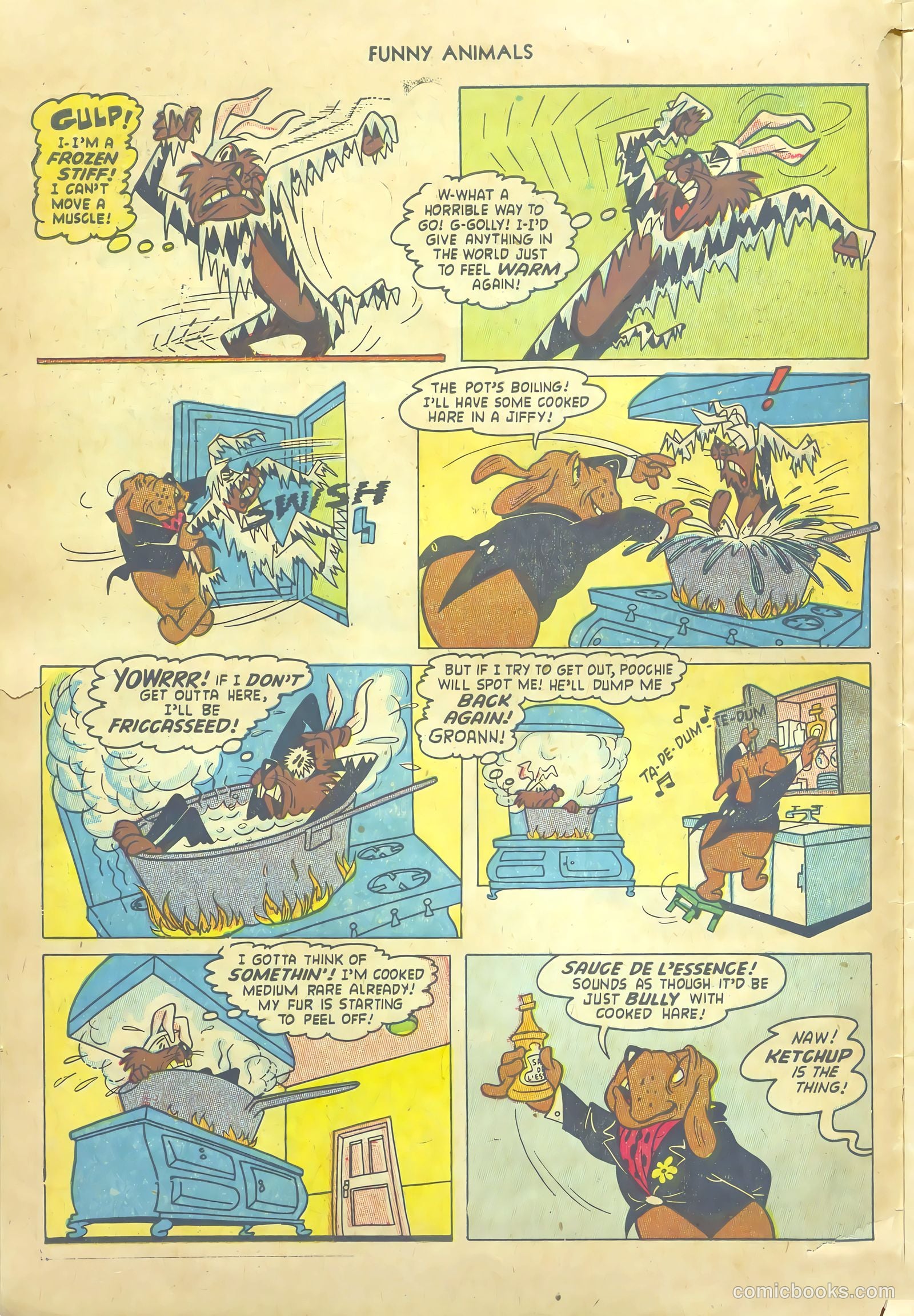 Fawcett's Funny Animals #83 (1954) — page 10 of 36