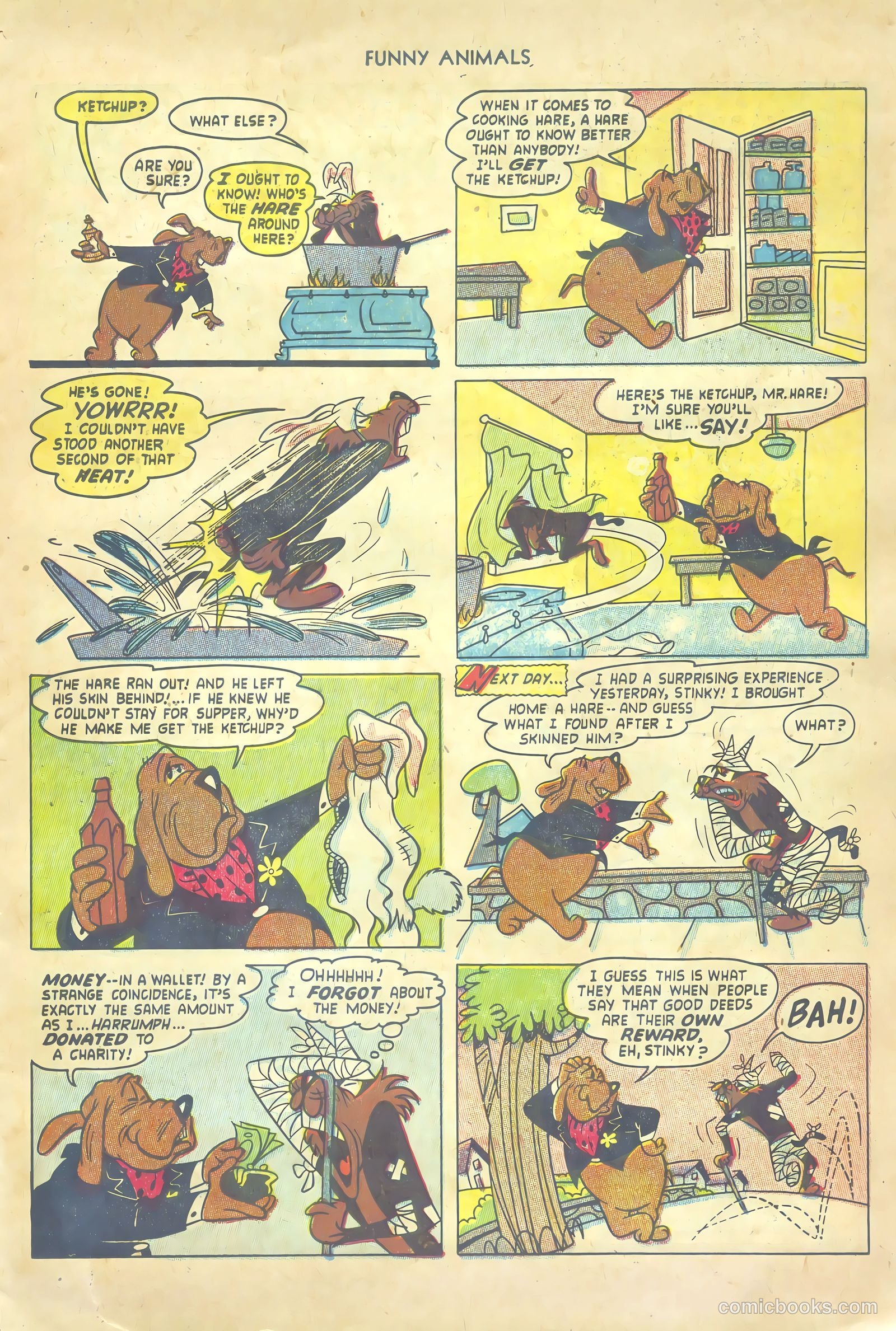 Fawcett's Funny Animals #83 (1954) — page 11 of 36