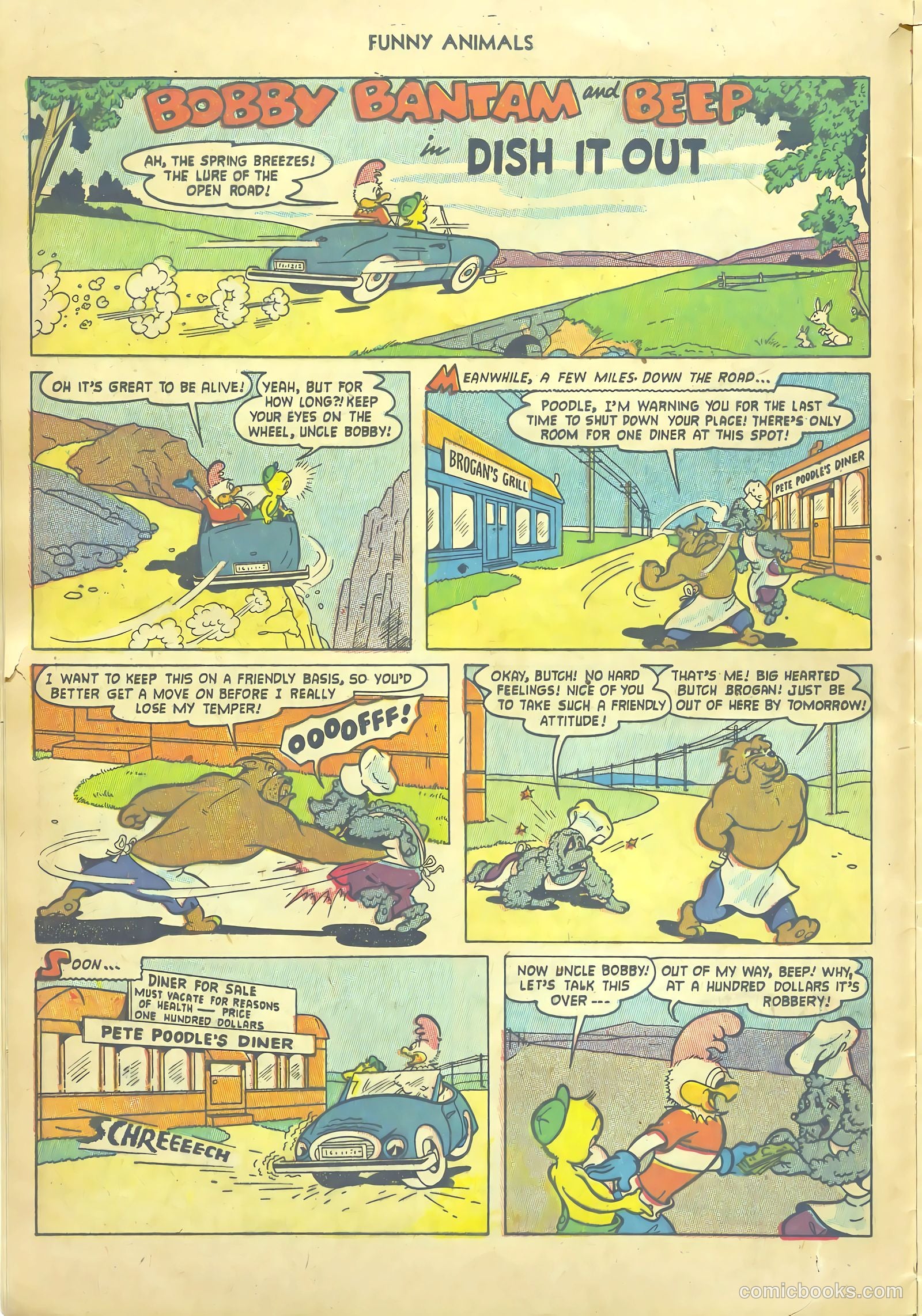 Fawcett's Funny Animals #83 (1954) — page 12 of 36