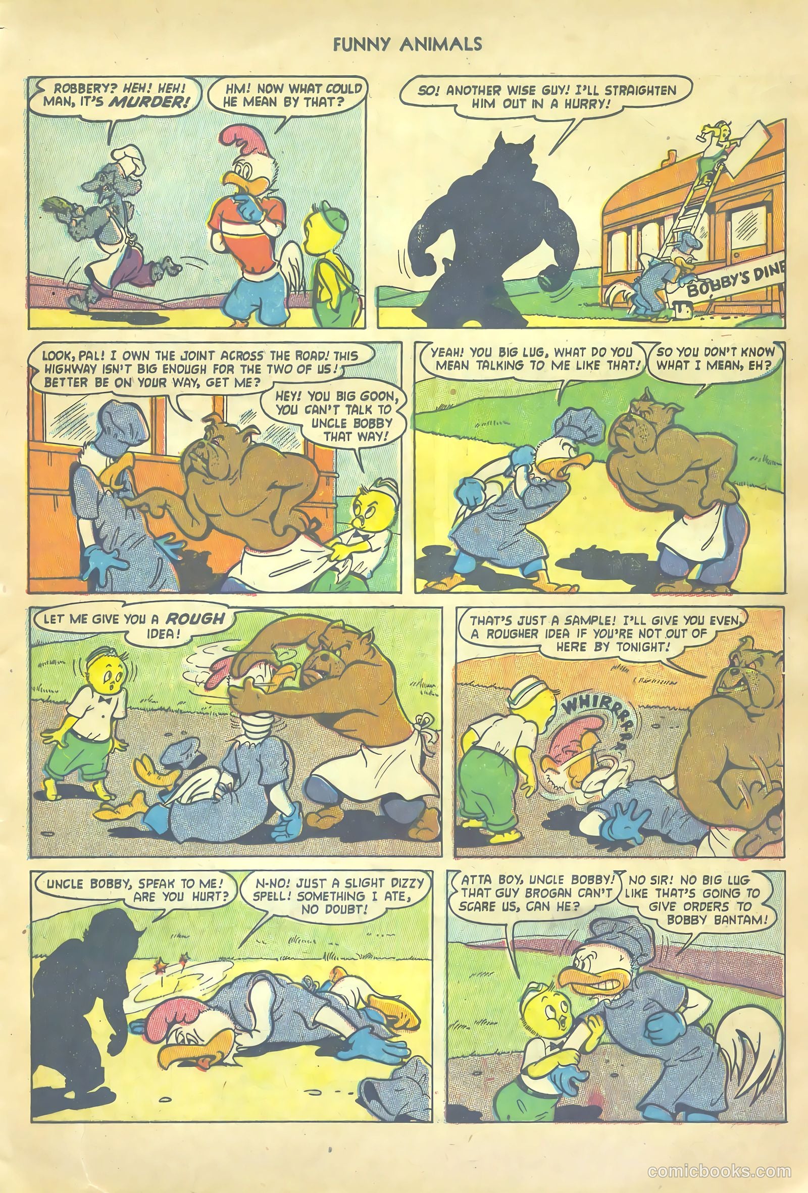 Fawcett's Funny Animals #83 (1954) — page 13 of 36