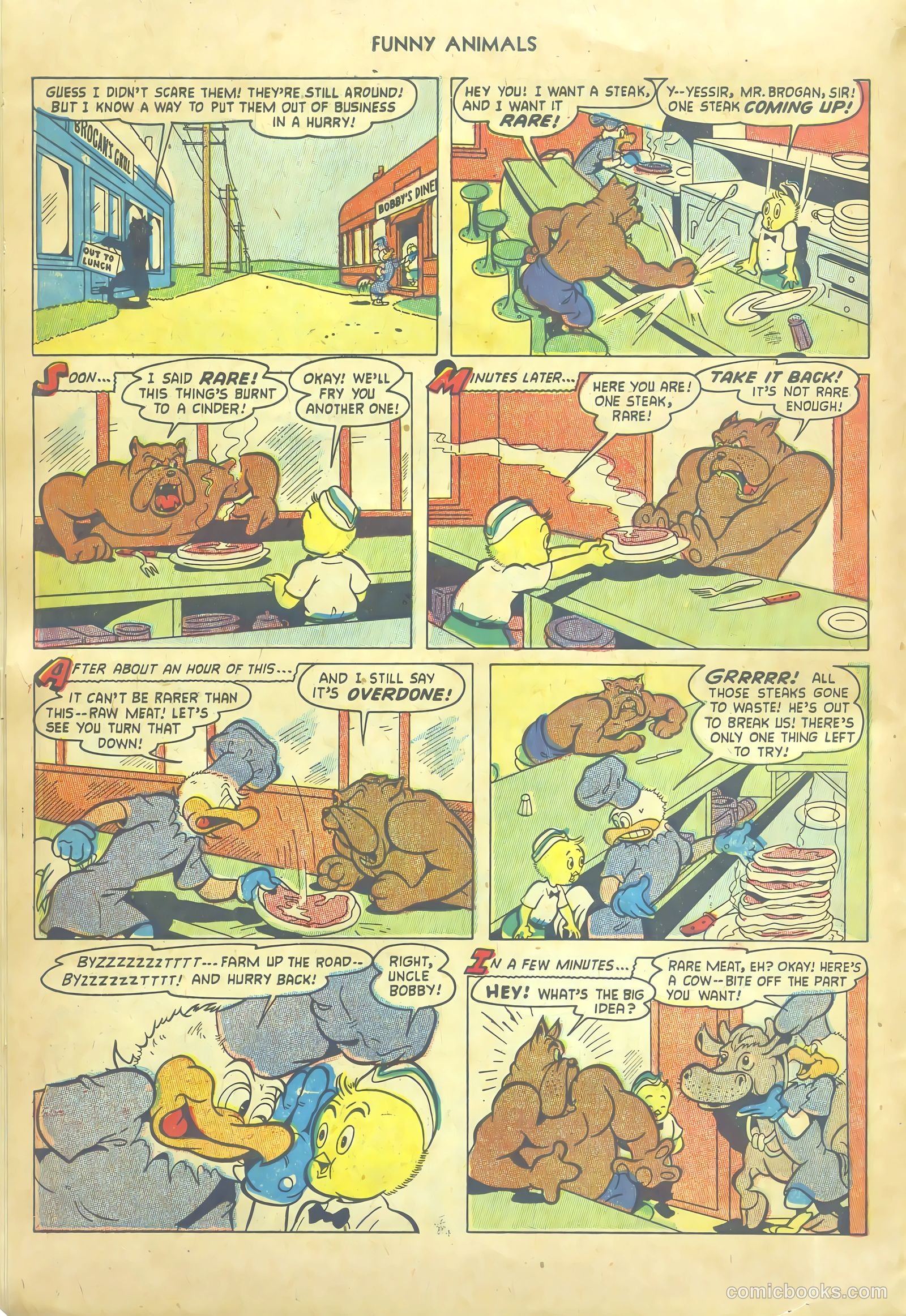 Fawcett's Funny Animals #83 (1954) — page 14 of 36