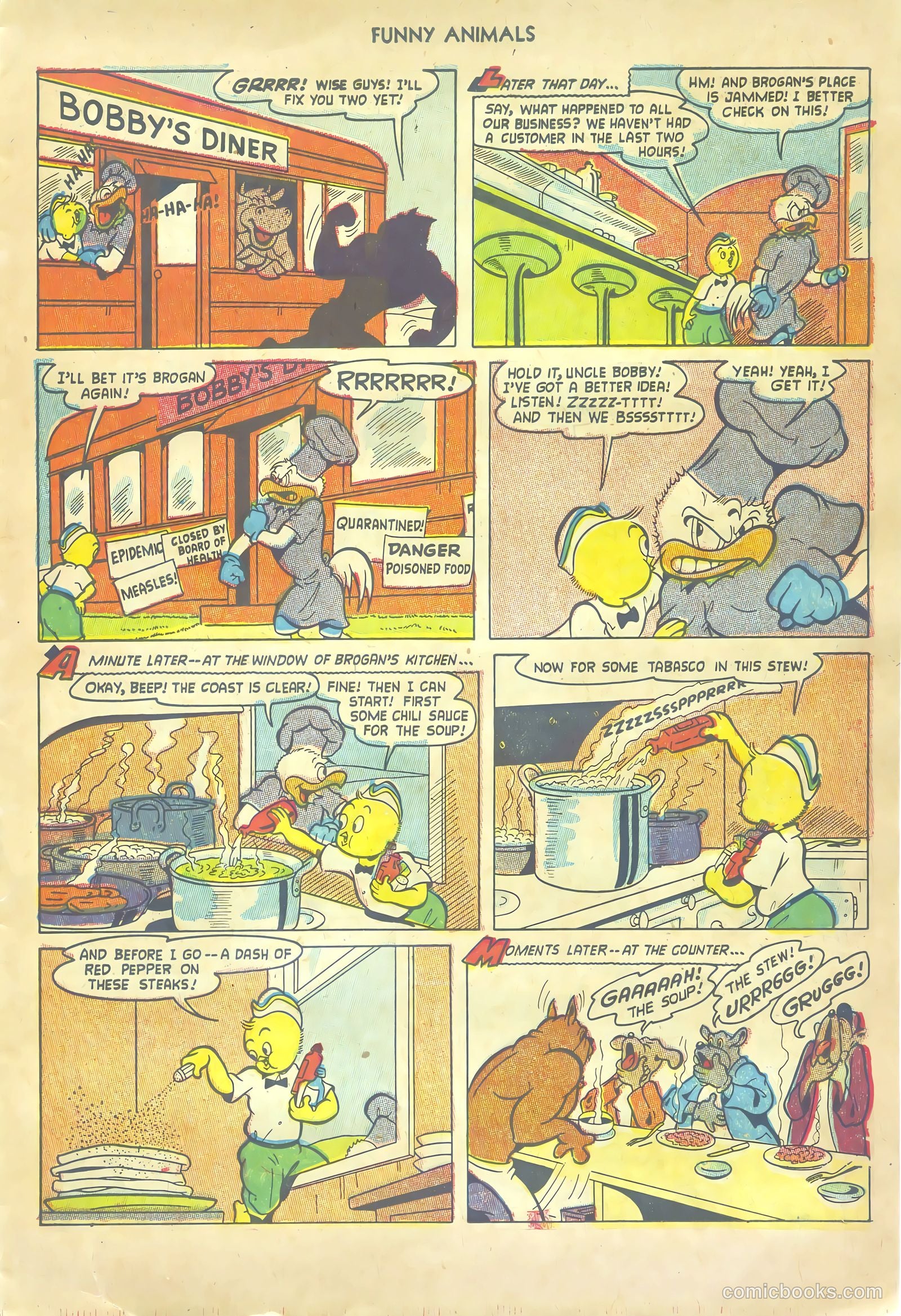 Fawcett's Funny Animals #83 (1954) — page 15 of 36