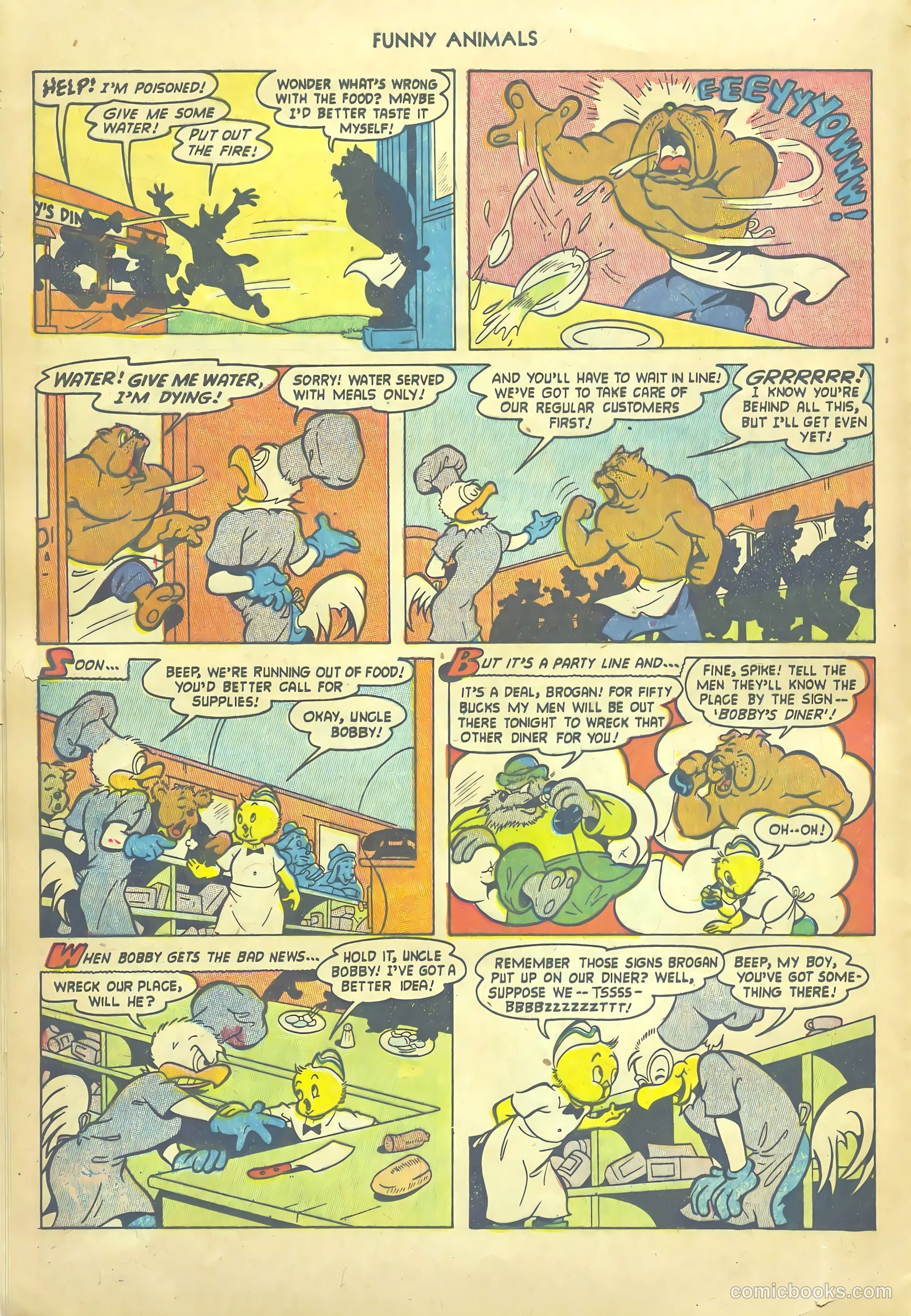 Fawcett's Funny Animals #83 (1954) — page 16 of 36