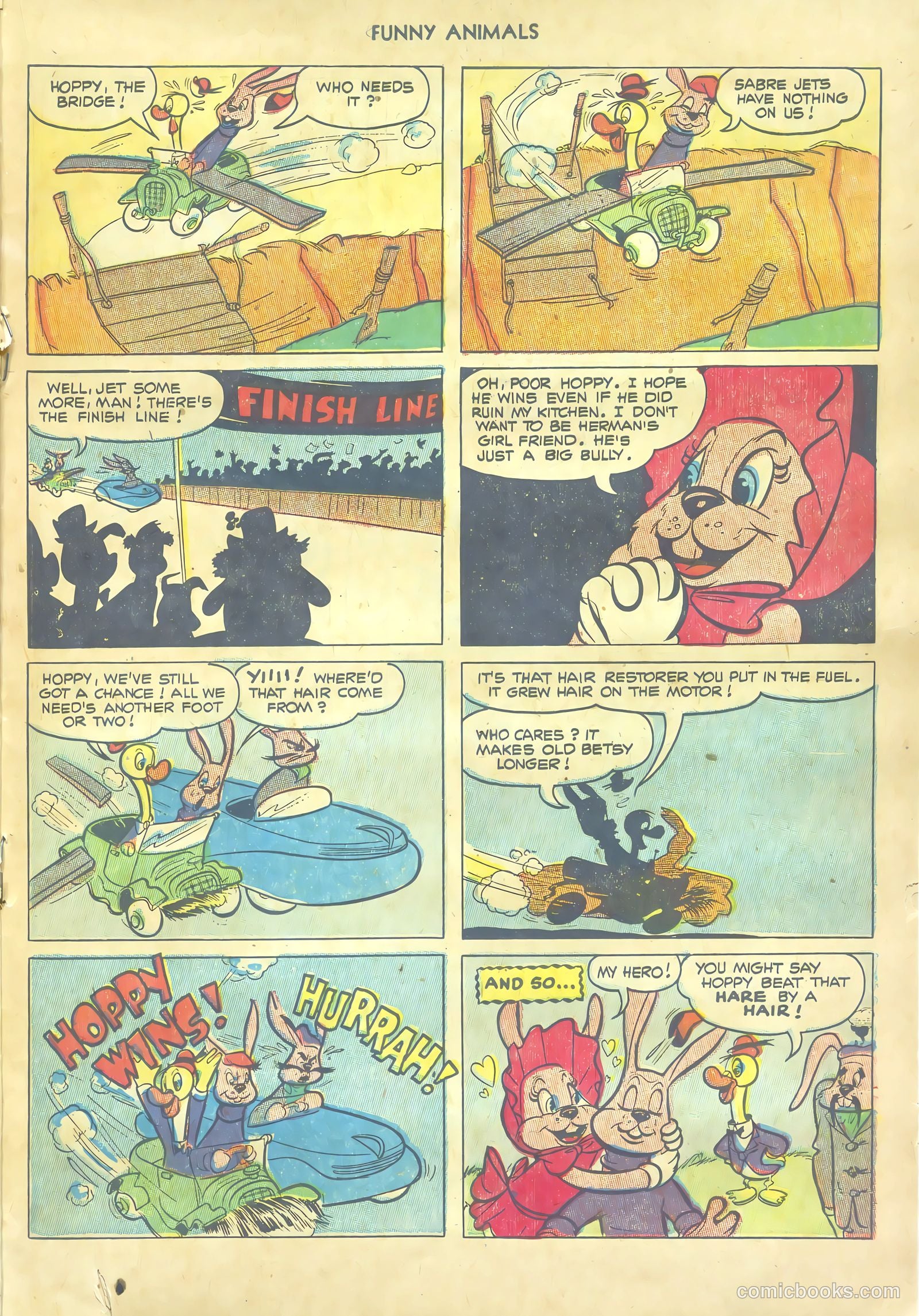 Fawcett's Funny Animals #83 (1954) — page 23 of 36