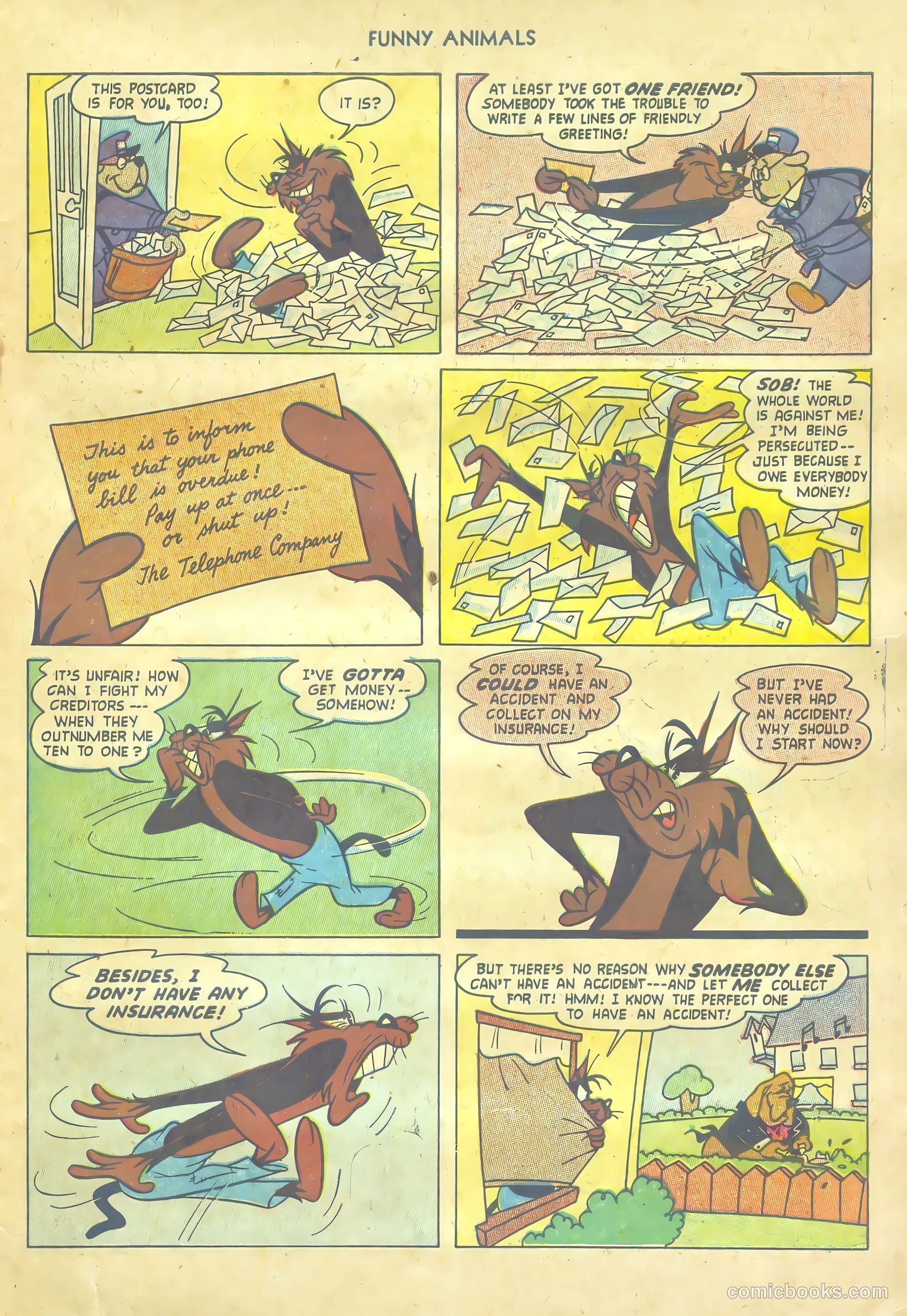 Fawcett's Funny Animals #83 (1954) — page 27 of 36