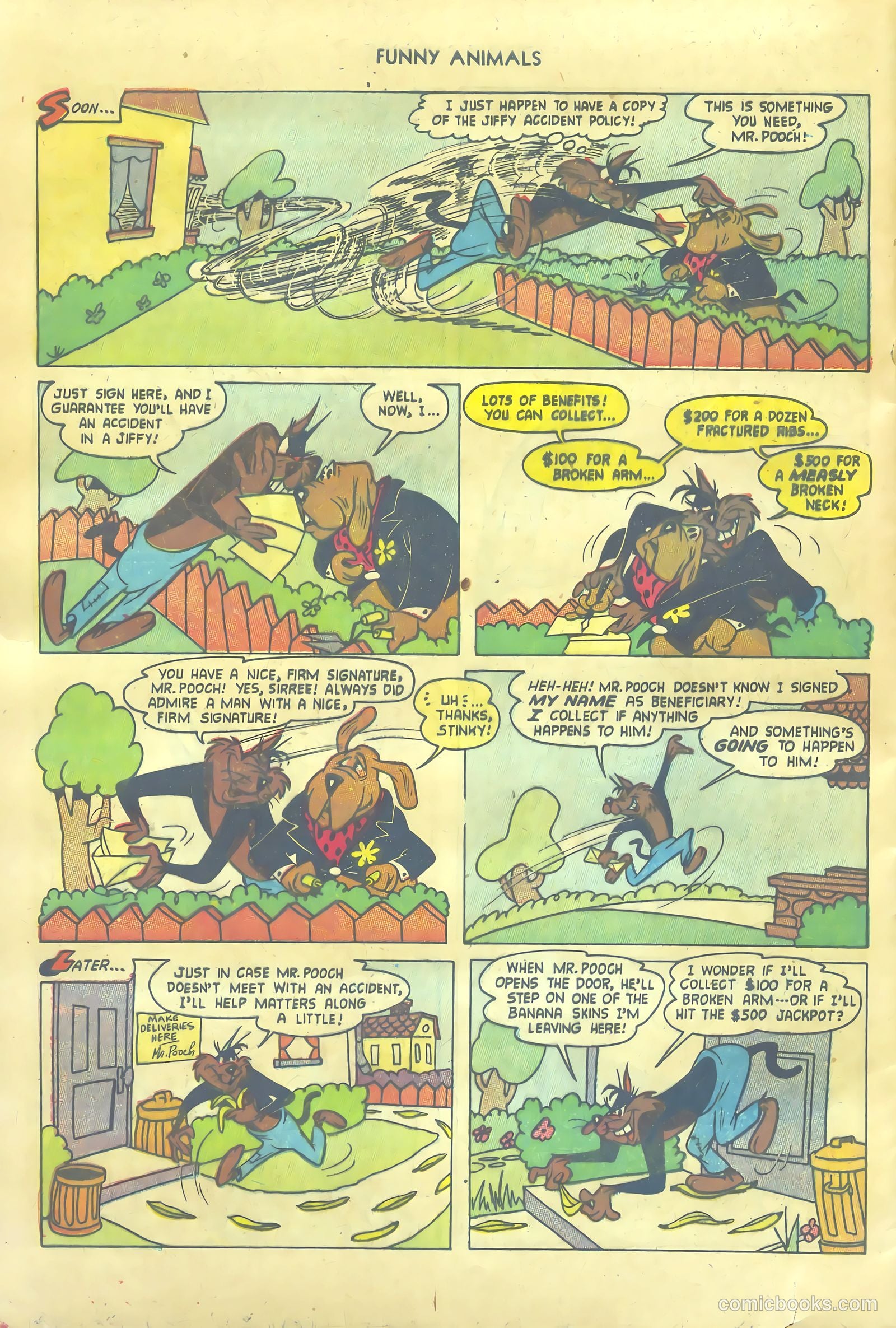 Fawcett's Funny Animals #83 (1954) — page 28 of 36