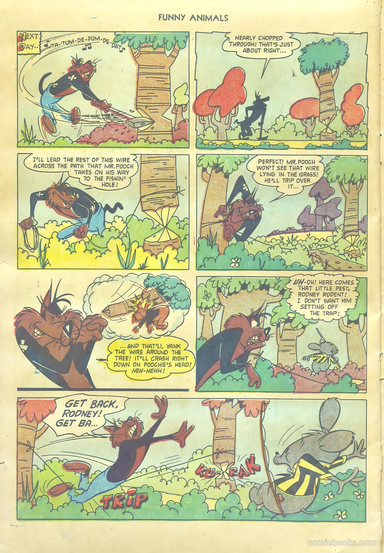 Fawcett's Funny Animals #83 (1954) — page 30 of 36