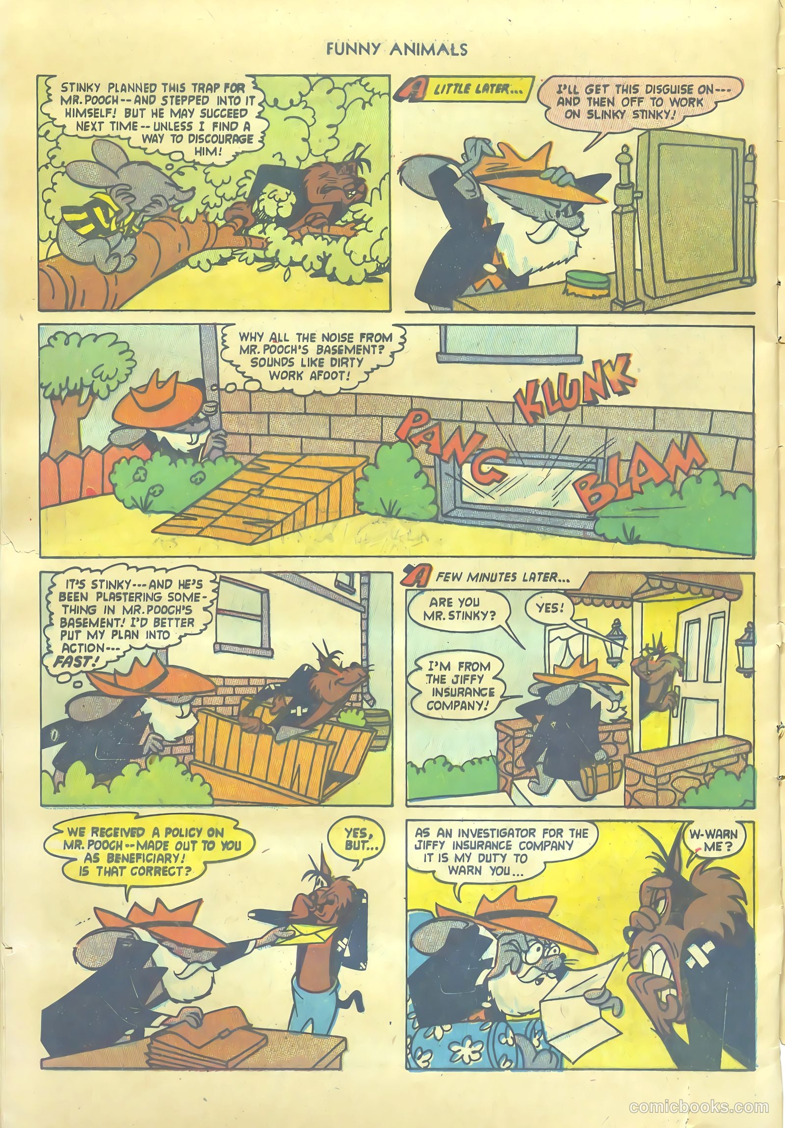 Fawcett's Funny Animals #83 (1954) — page 32 of 36