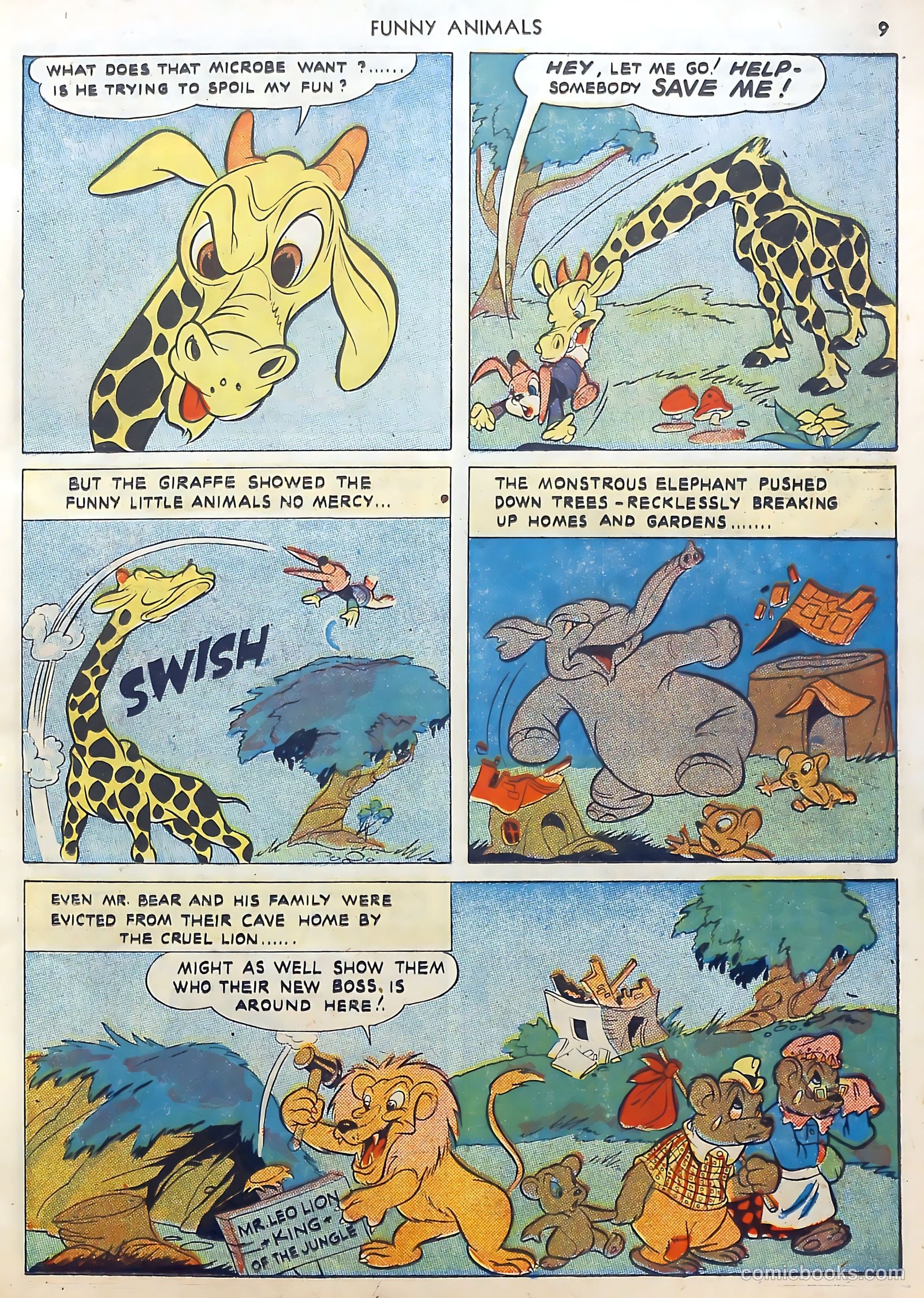 Fawcett's Funny Animals #9 (1943) — page 9 of 68