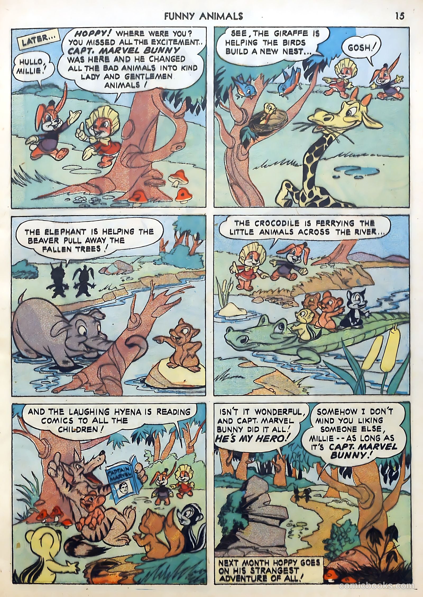 Fawcett's Funny Animals #9 (1943) — page 15 of 68