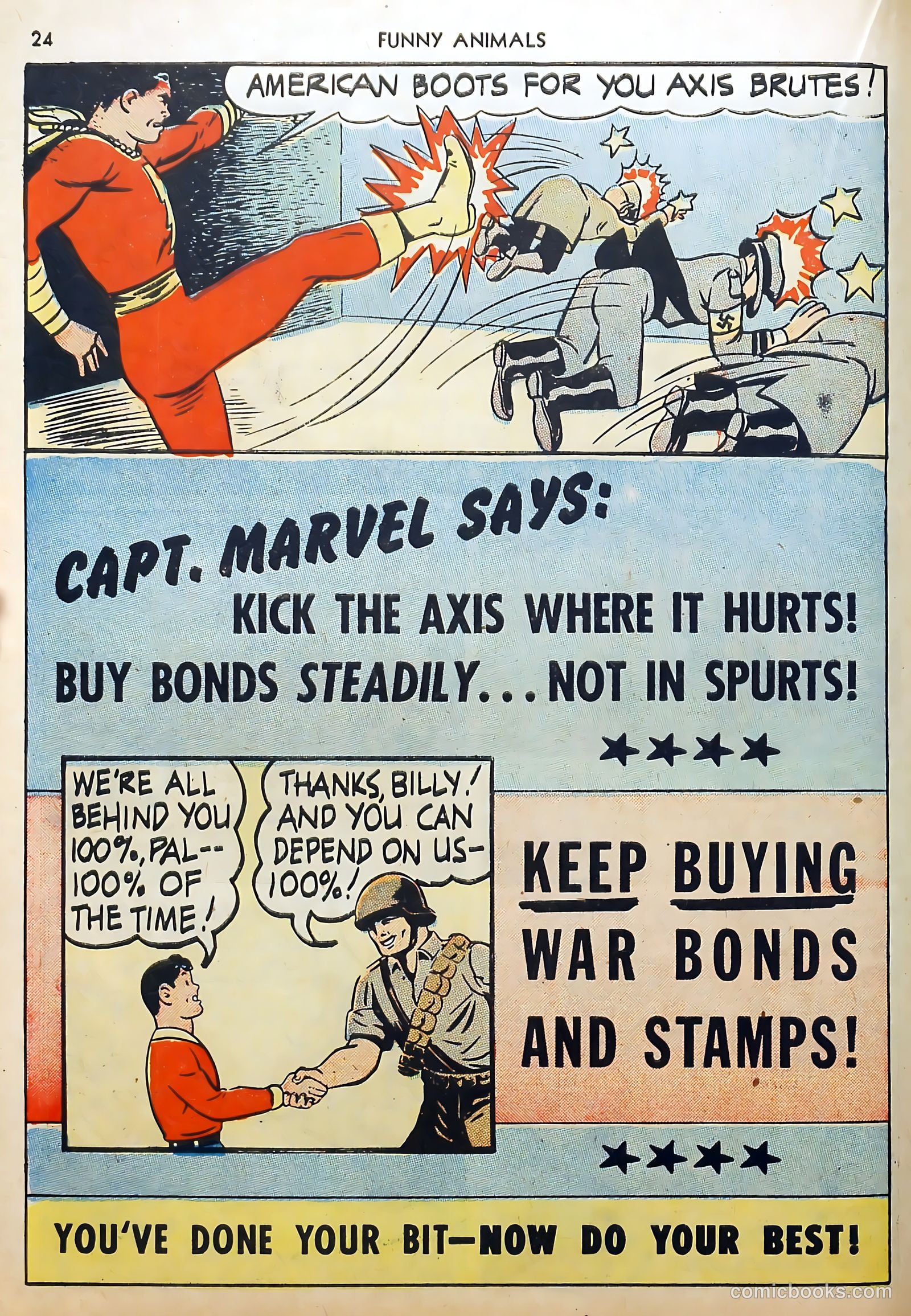Fawcett's Funny Animals #9 (1943) — page 24 of 68