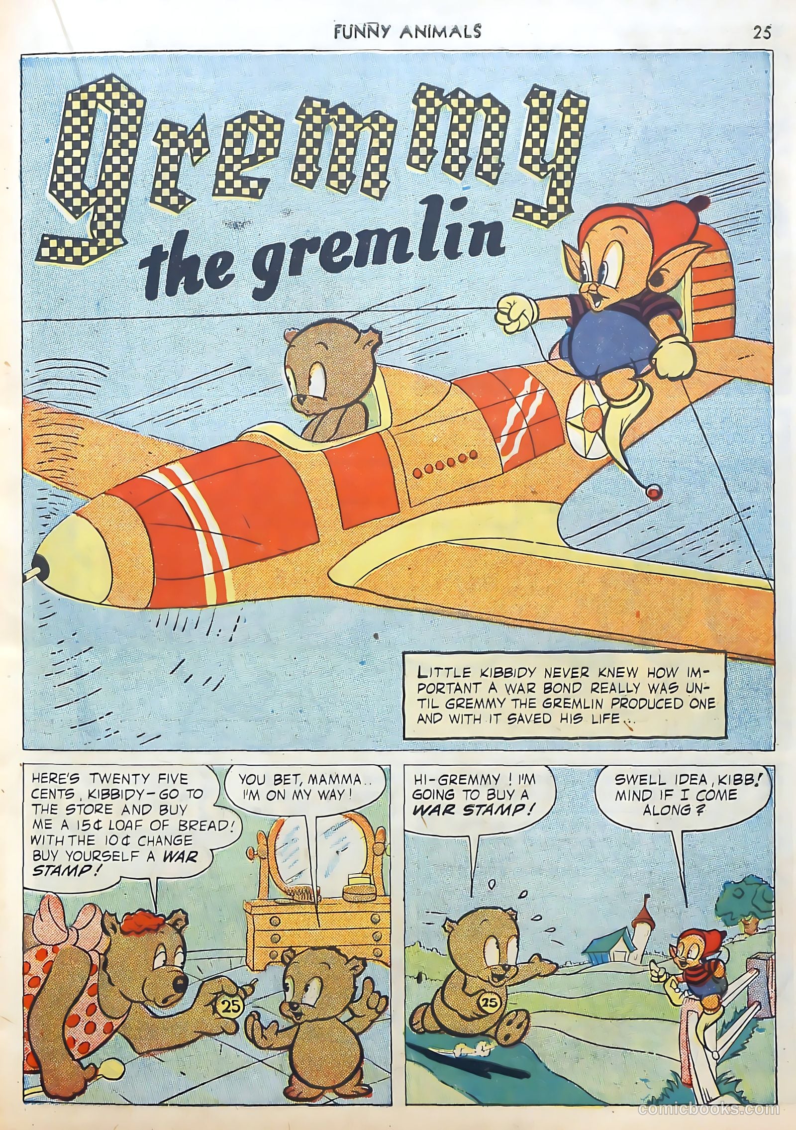 Fawcett's Funny Animals #9 (1943) — page 25 of 68