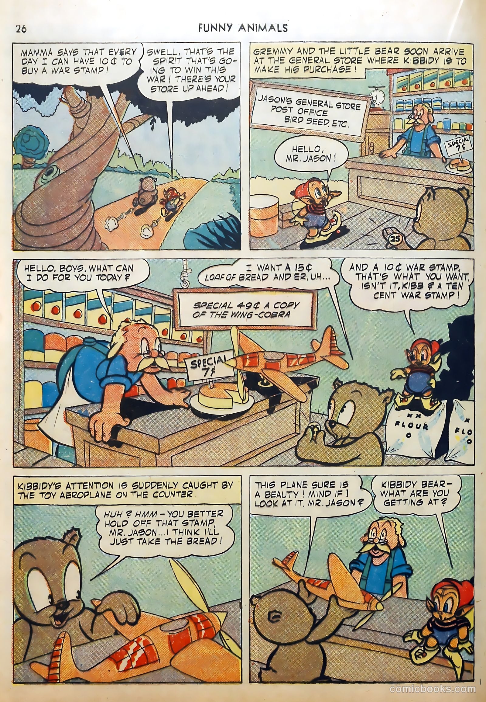 Fawcett's Funny Animals #9 (1943) — page 26 of 68