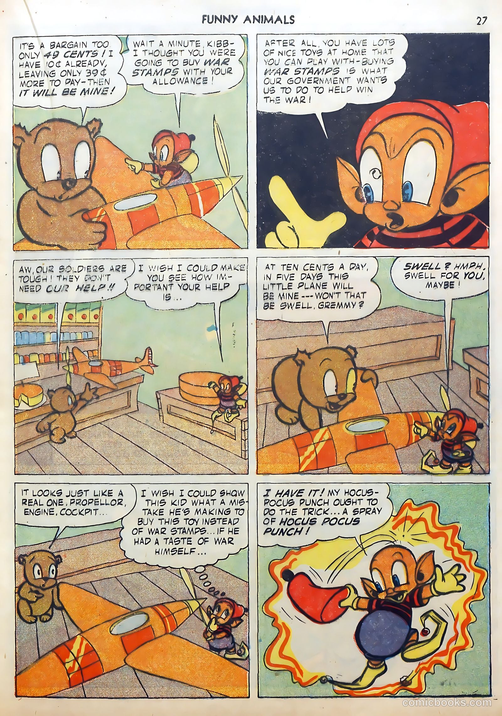 Fawcett's Funny Animals #9 (1943) — page 27 of 68