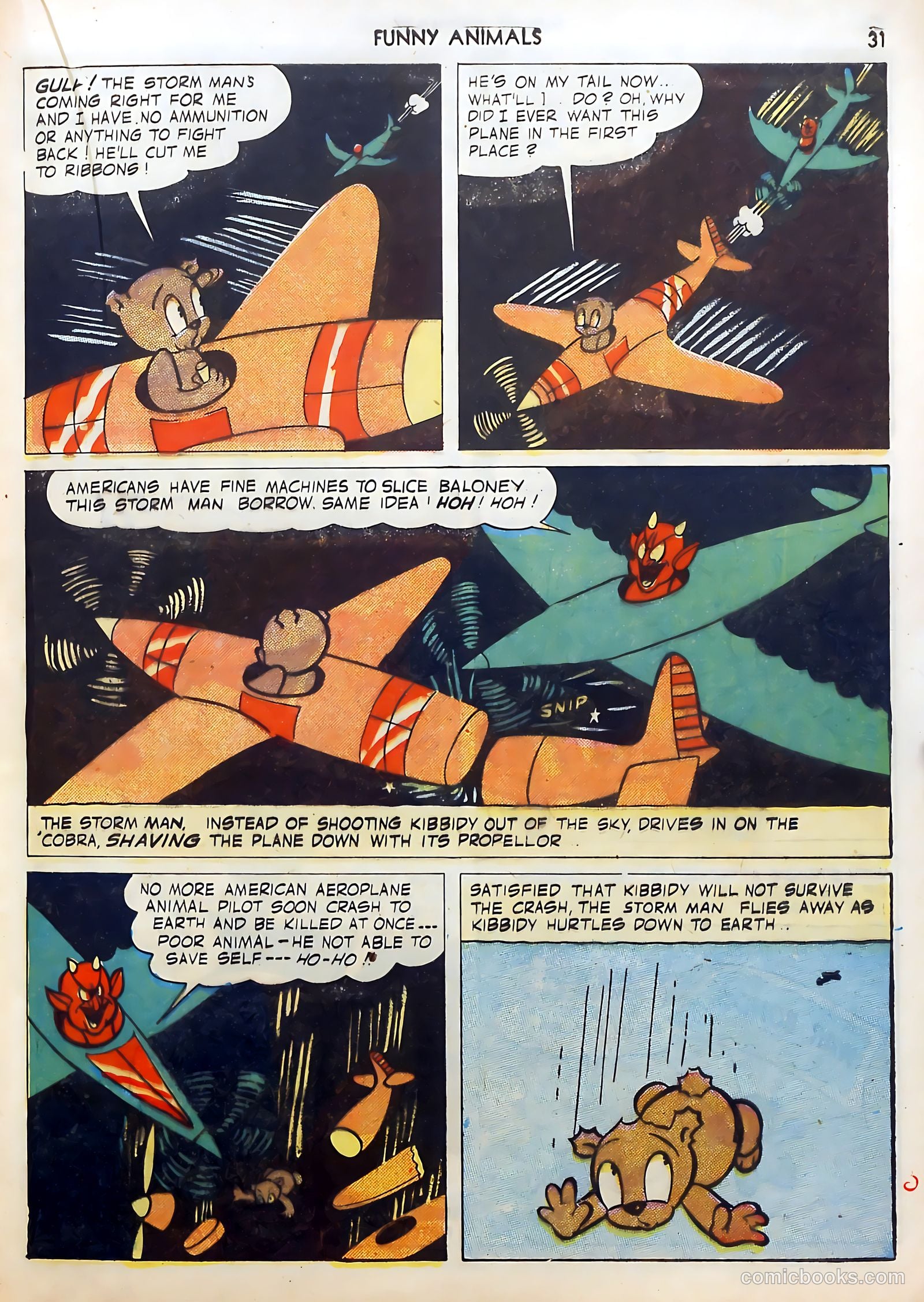 Fawcett's Funny Animals #9 (1943) — page 31 of 68