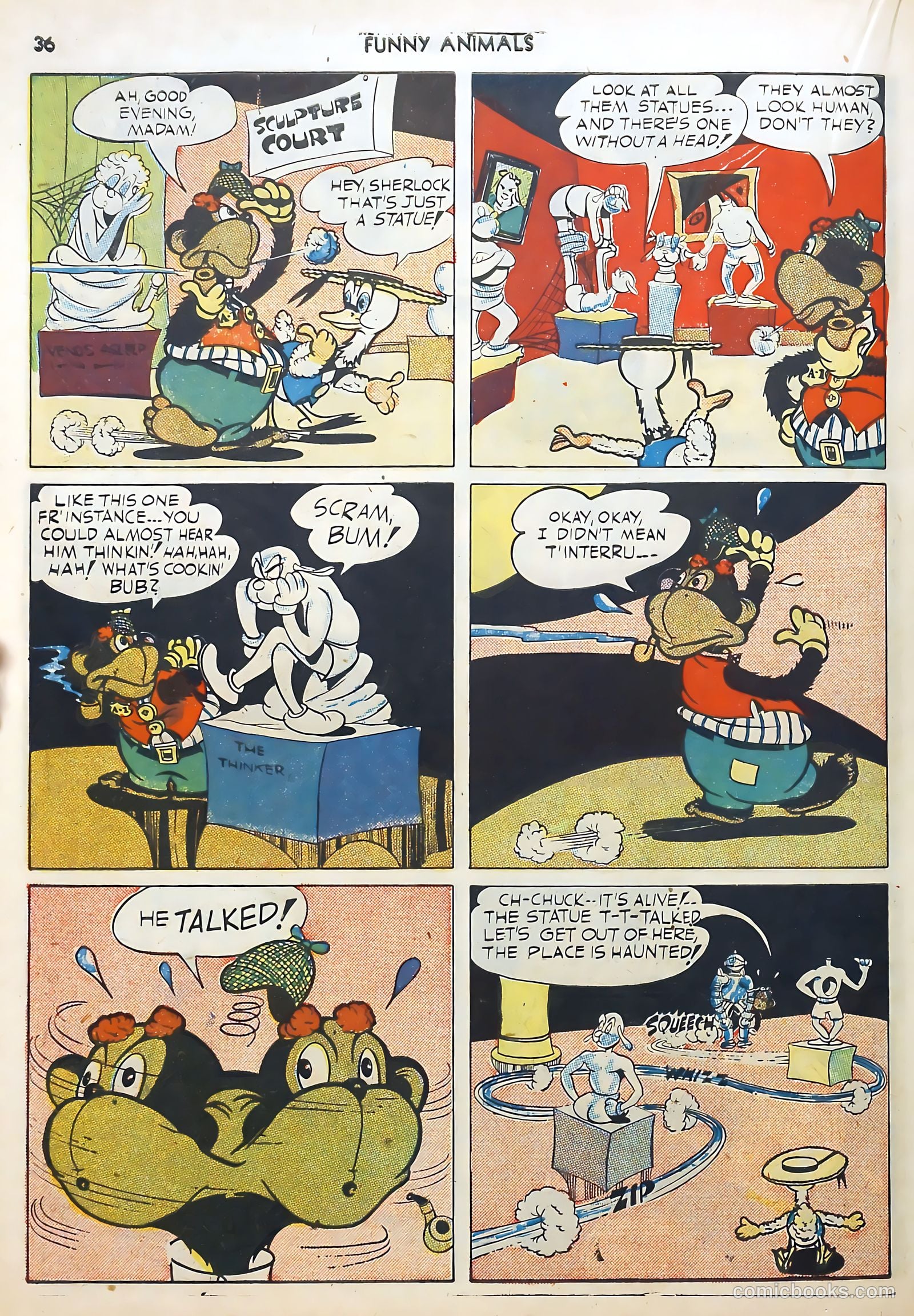 Fawcett's Funny Animals #9 (1943) — page 36 of 68