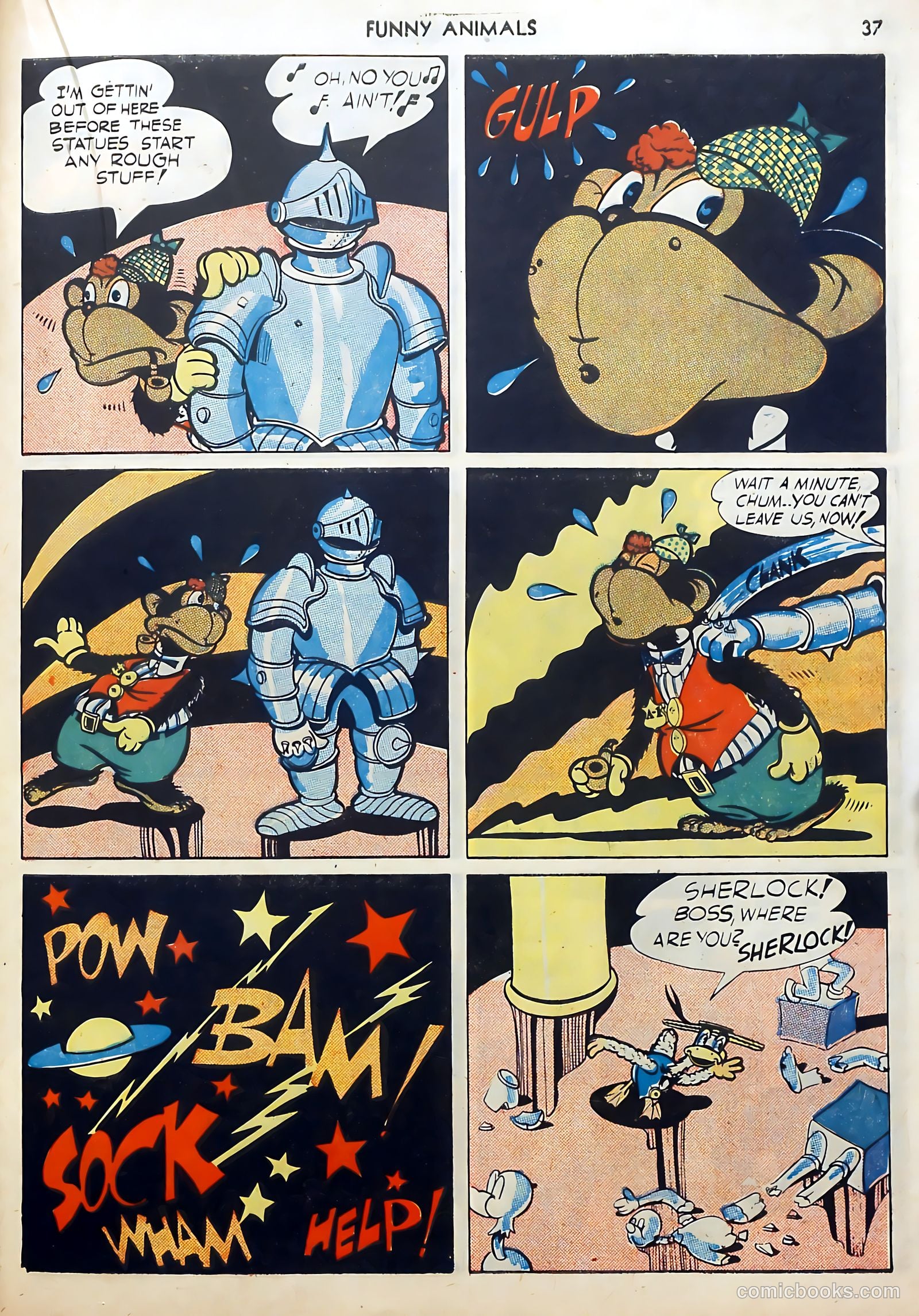 Fawcett's Funny Animals #9 (1943) — page 37 of 68