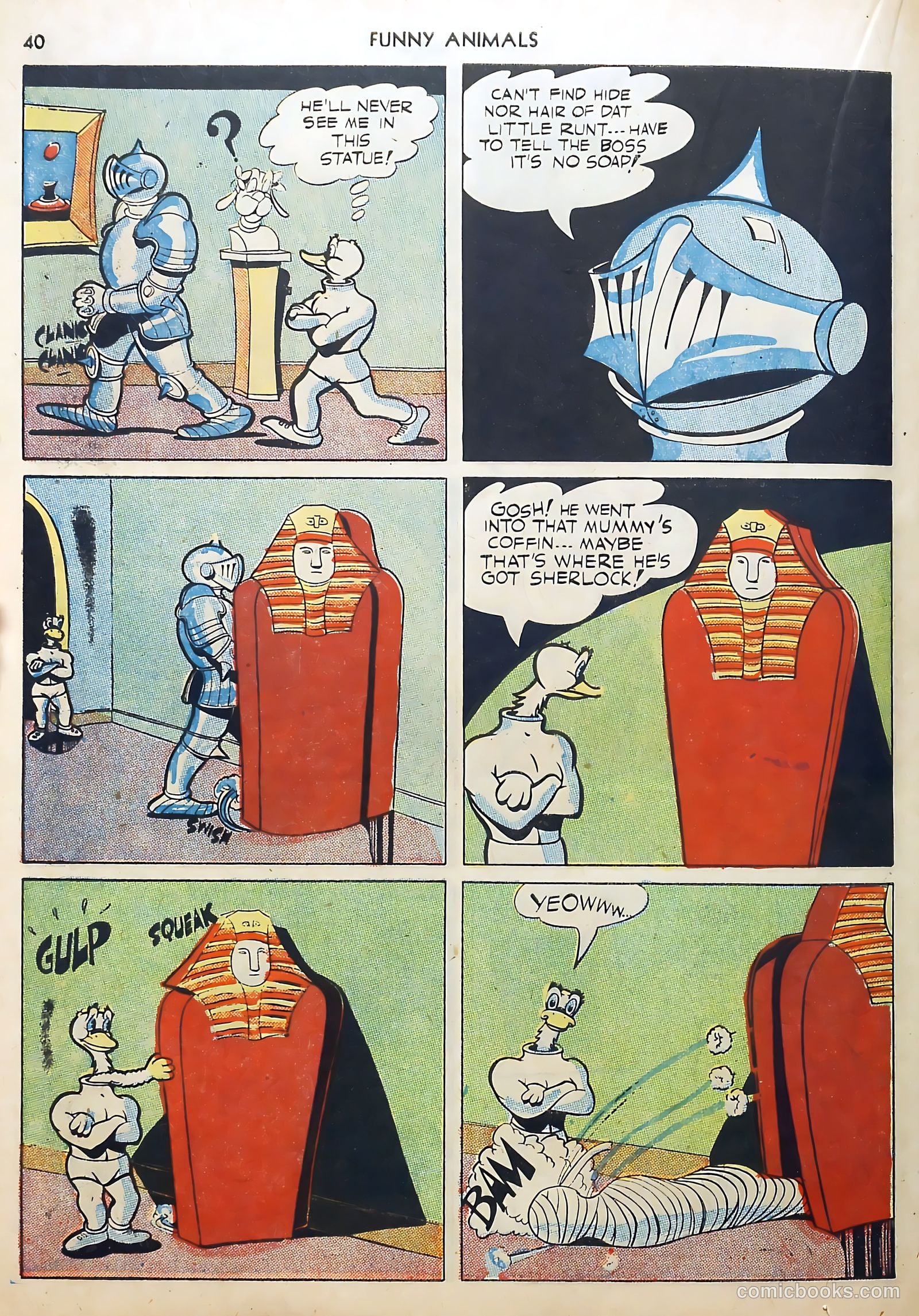 Fawcett's Funny Animals #9 (1943) — page 40 of 68