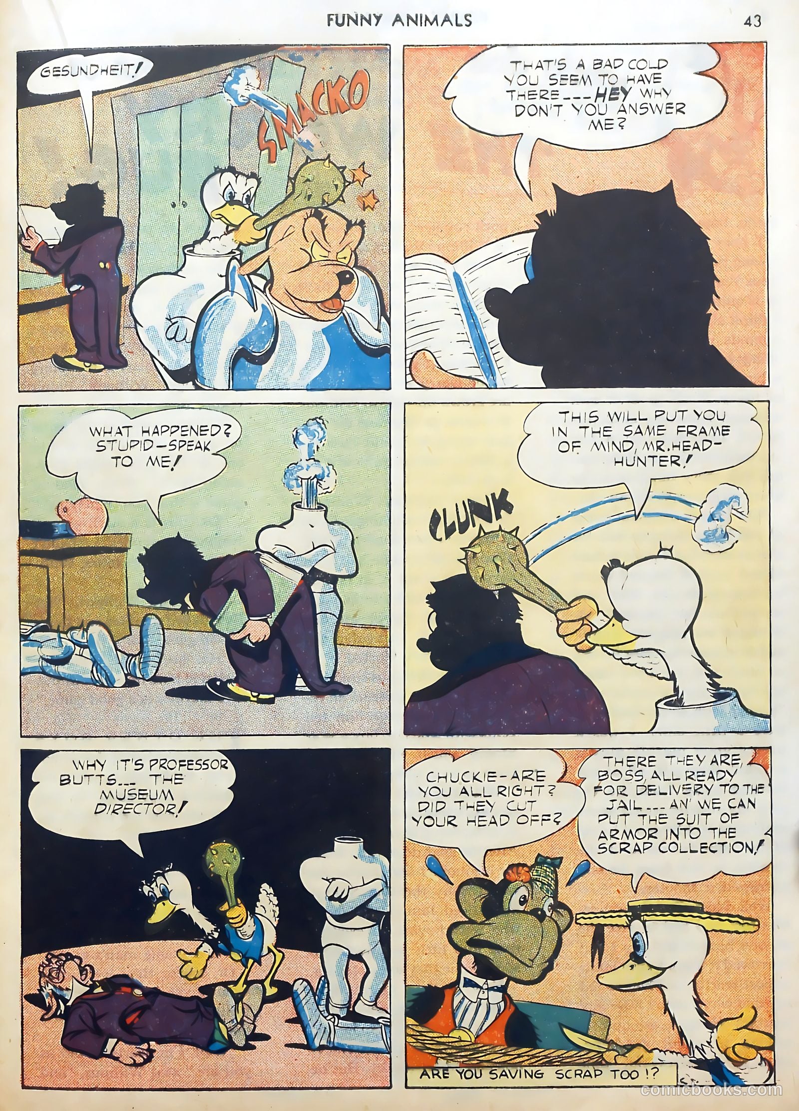 Fawcett's Funny Animals #9 (1943) — page 43 of 68