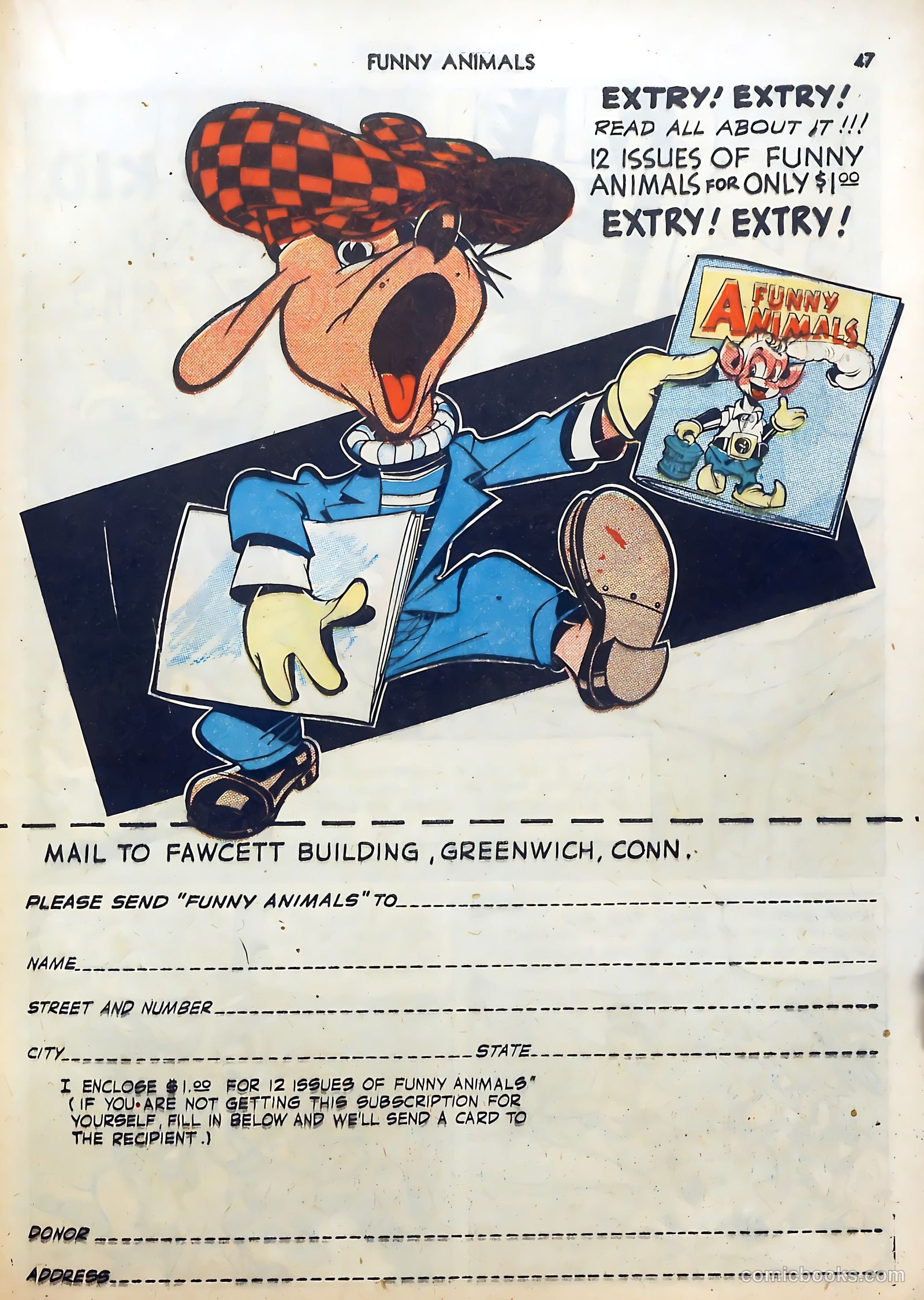 Fawcett's Funny Animals #9 (1943) — page 47 of 68