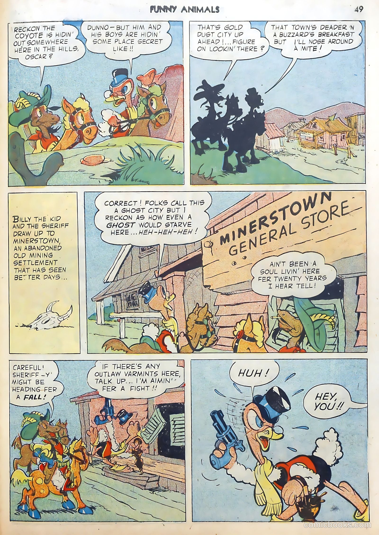 Fawcett's Funny Animals #9 (1943) — page 49 of 68