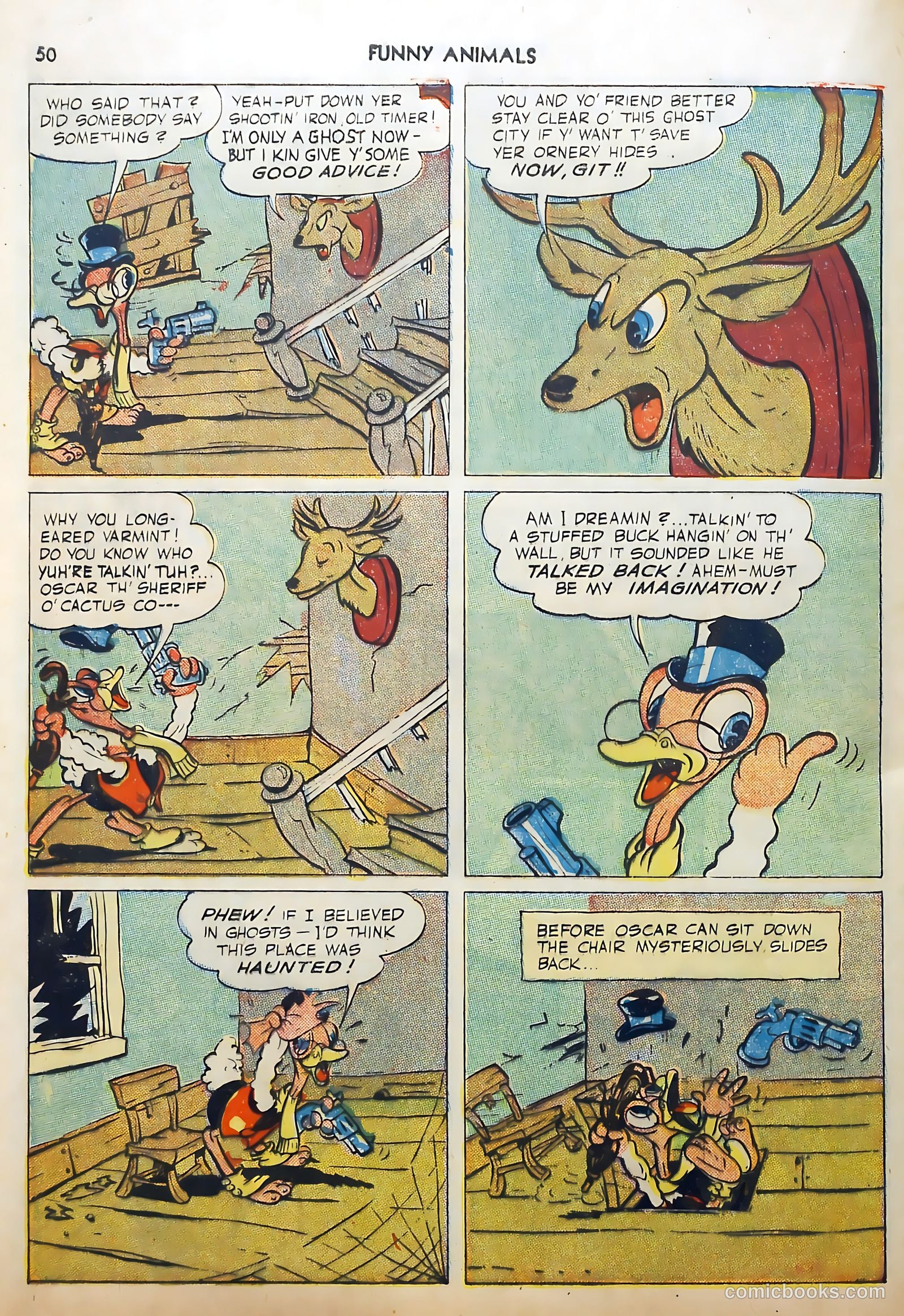 Fawcett's Funny Animals #9 (1943) — page 50 of 68