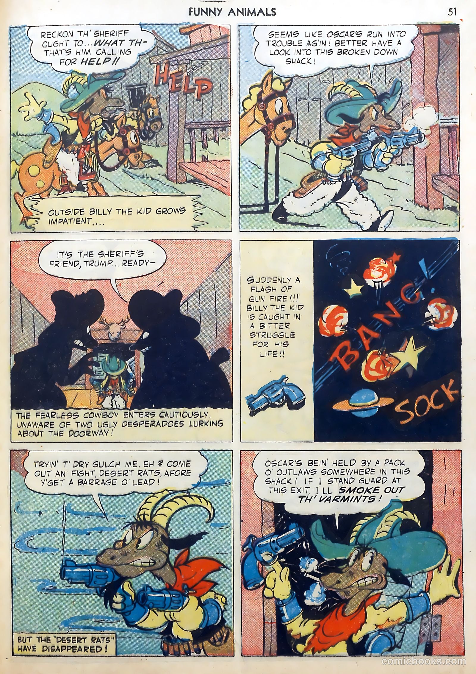 Fawcett's Funny Animals #9 (1943) — page 51 of 68