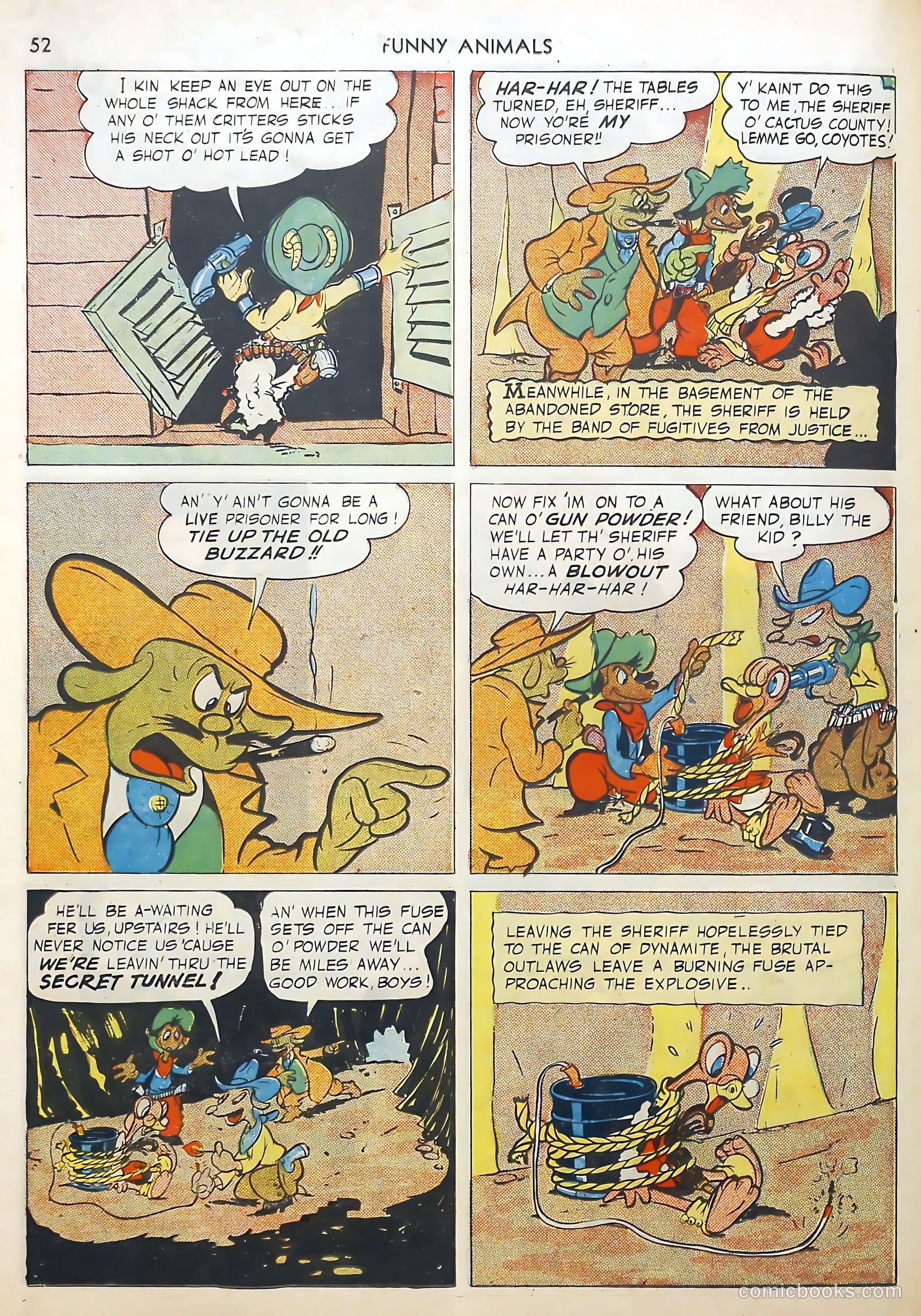 Fawcett's Funny Animals #9 (1943) — page 52 of 68