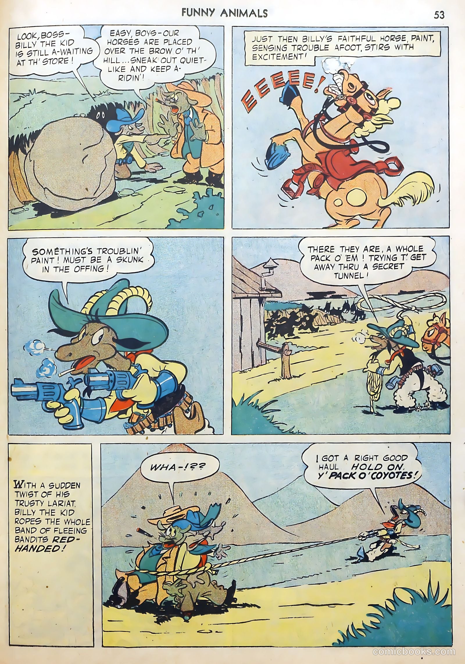 Fawcett's Funny Animals #9 (1943) — page 53 of 68
