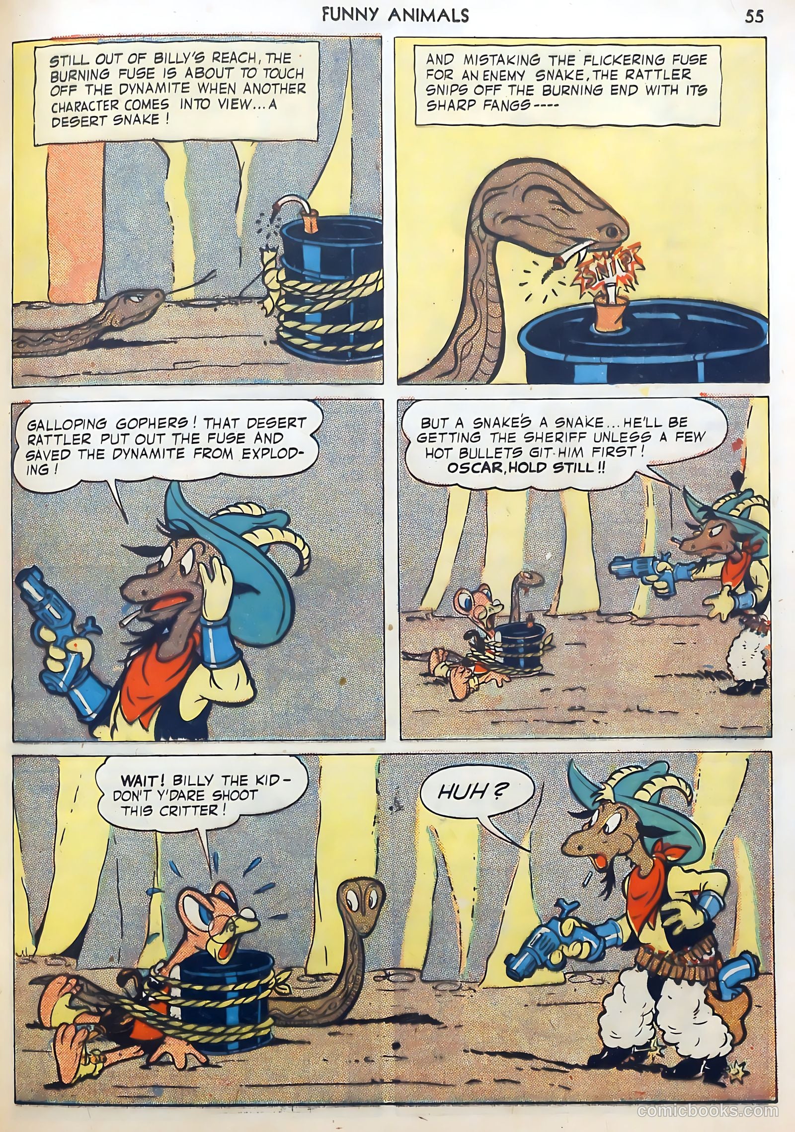Fawcett's Funny Animals #9 (1943) — page 55 of 68