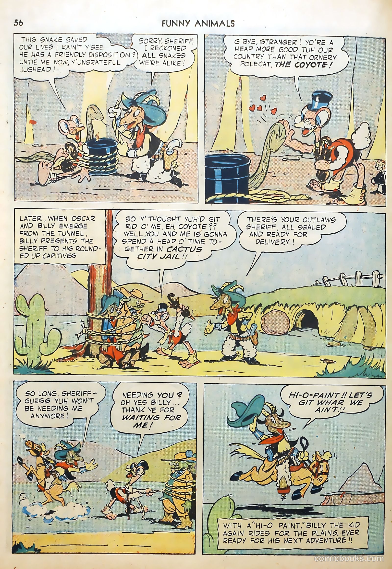 Fawcett's Funny Animals #9 (1943) — page 56 of 68