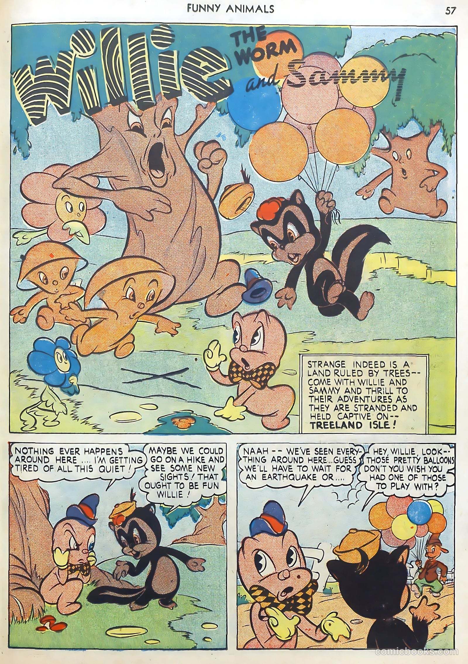Fawcett's Funny Animals #9 (1943) — page 57 of 68
