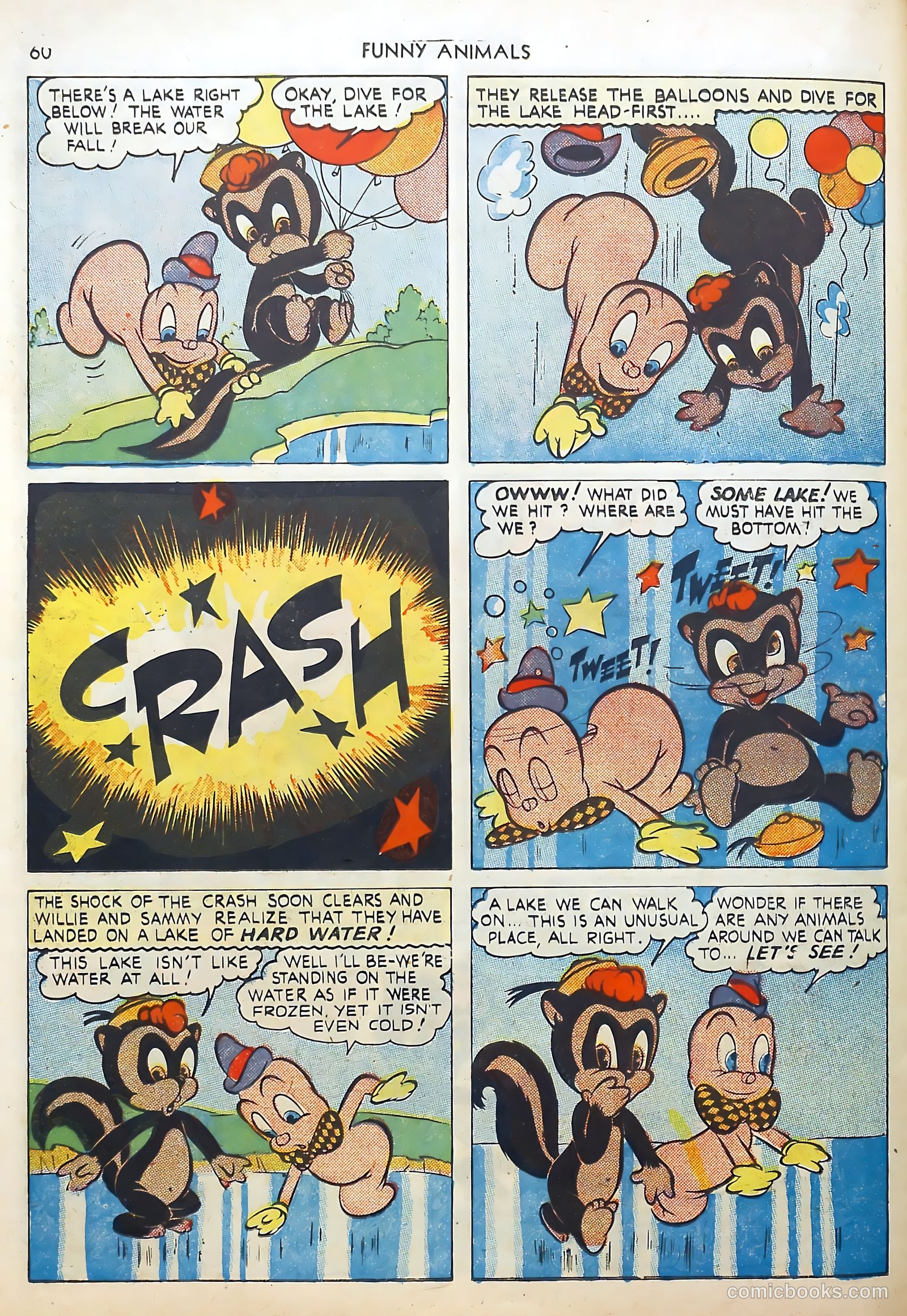 Fawcett's Funny Animals #9 (1943) — page 60 of 68
