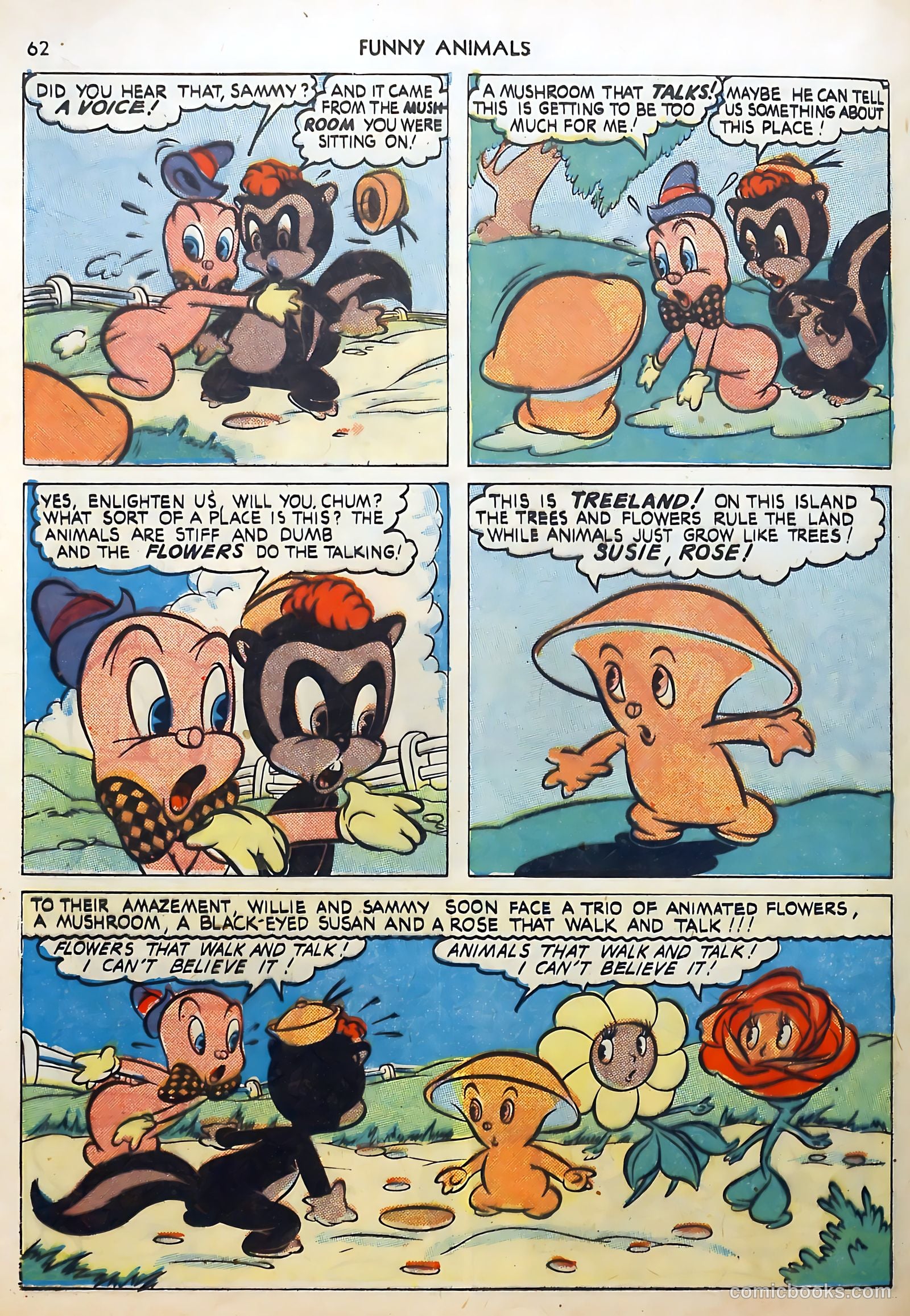 Fawcett's Funny Animals #9 (1943) — page 62 of 68