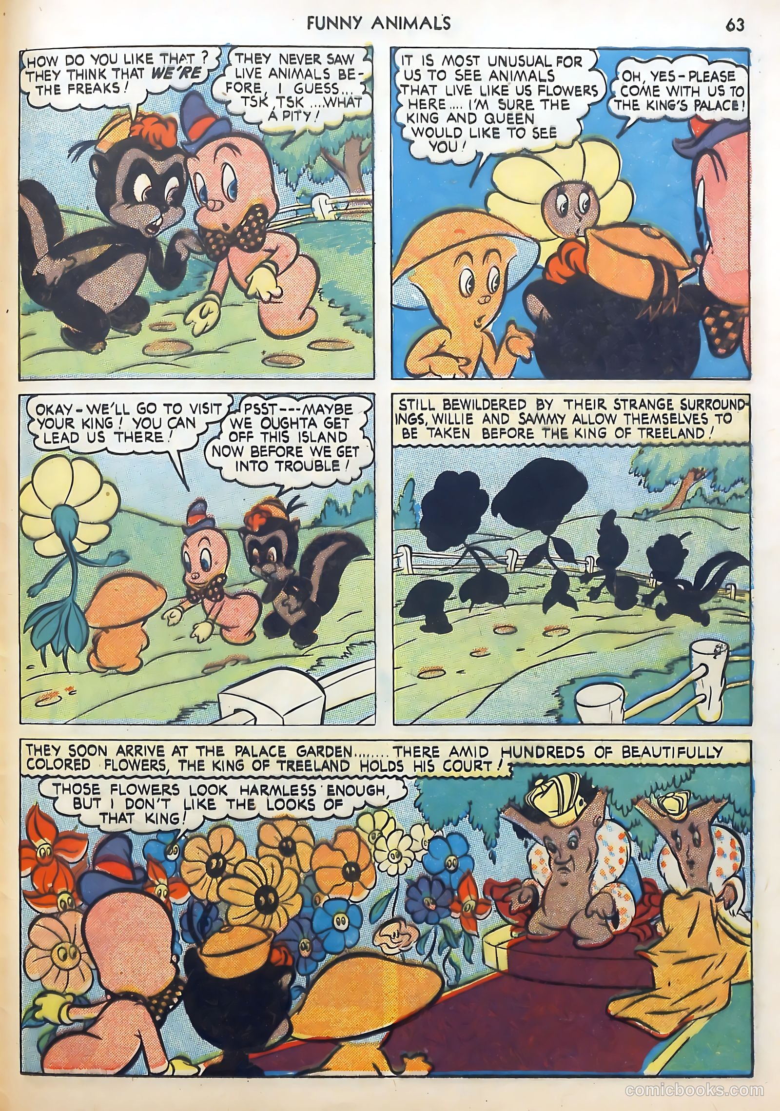 Fawcett's Funny Animals #9 (1943) — page 63 of 68