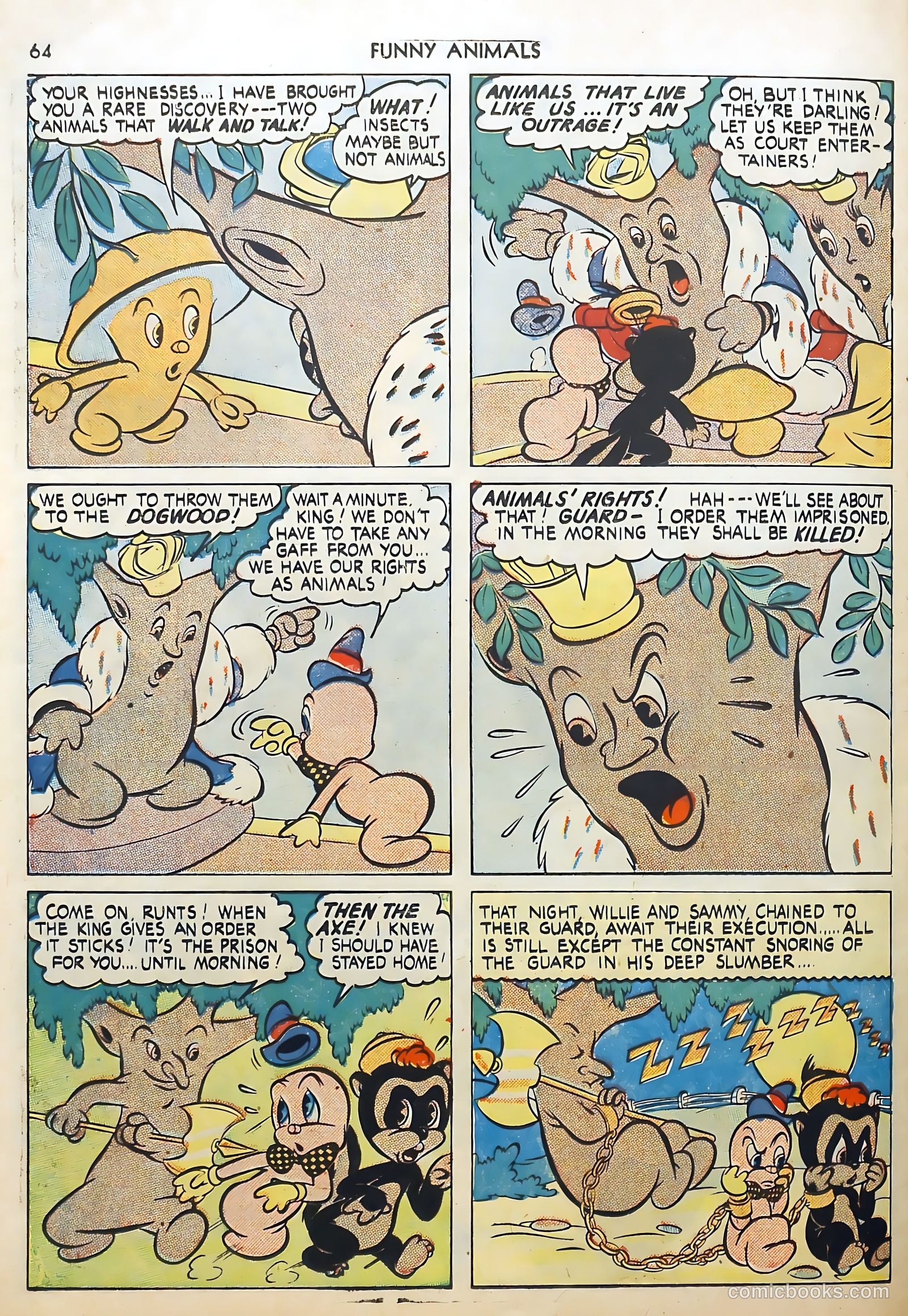 Fawcett's Funny Animals #9 (1943) — page 64 of 68