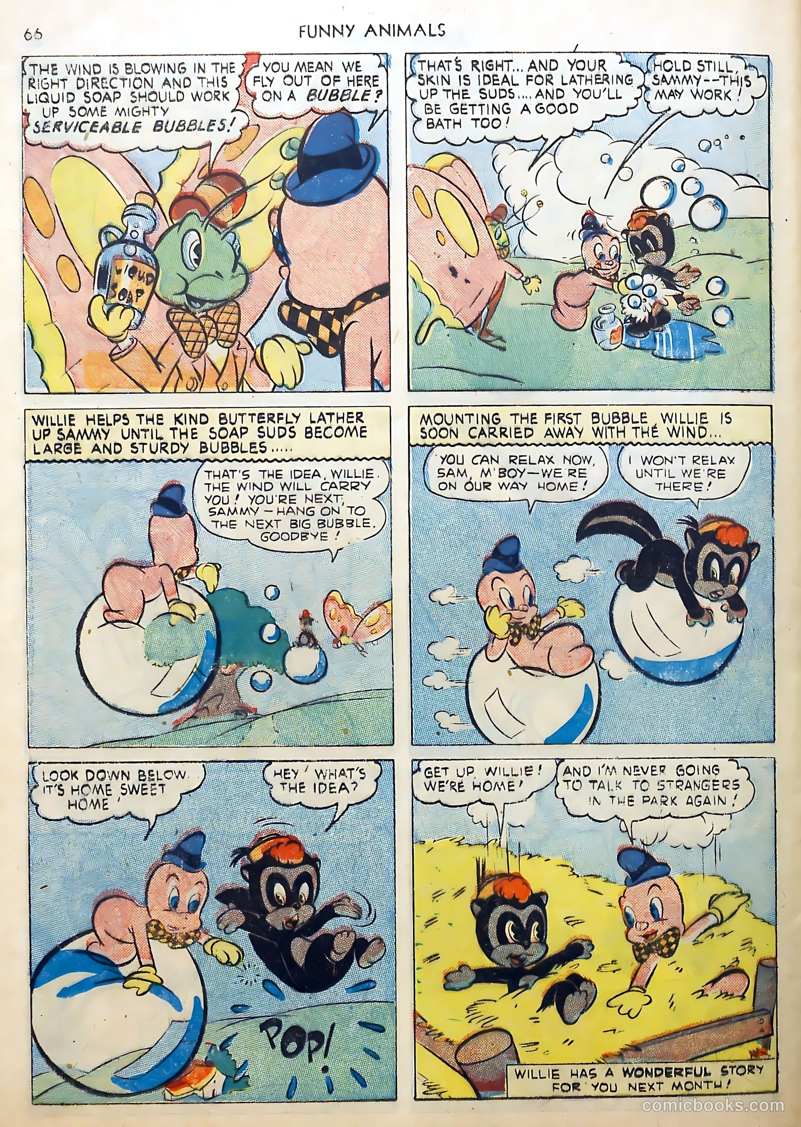 Fawcett's Funny Animals #9 (1943) — page 66 of 68