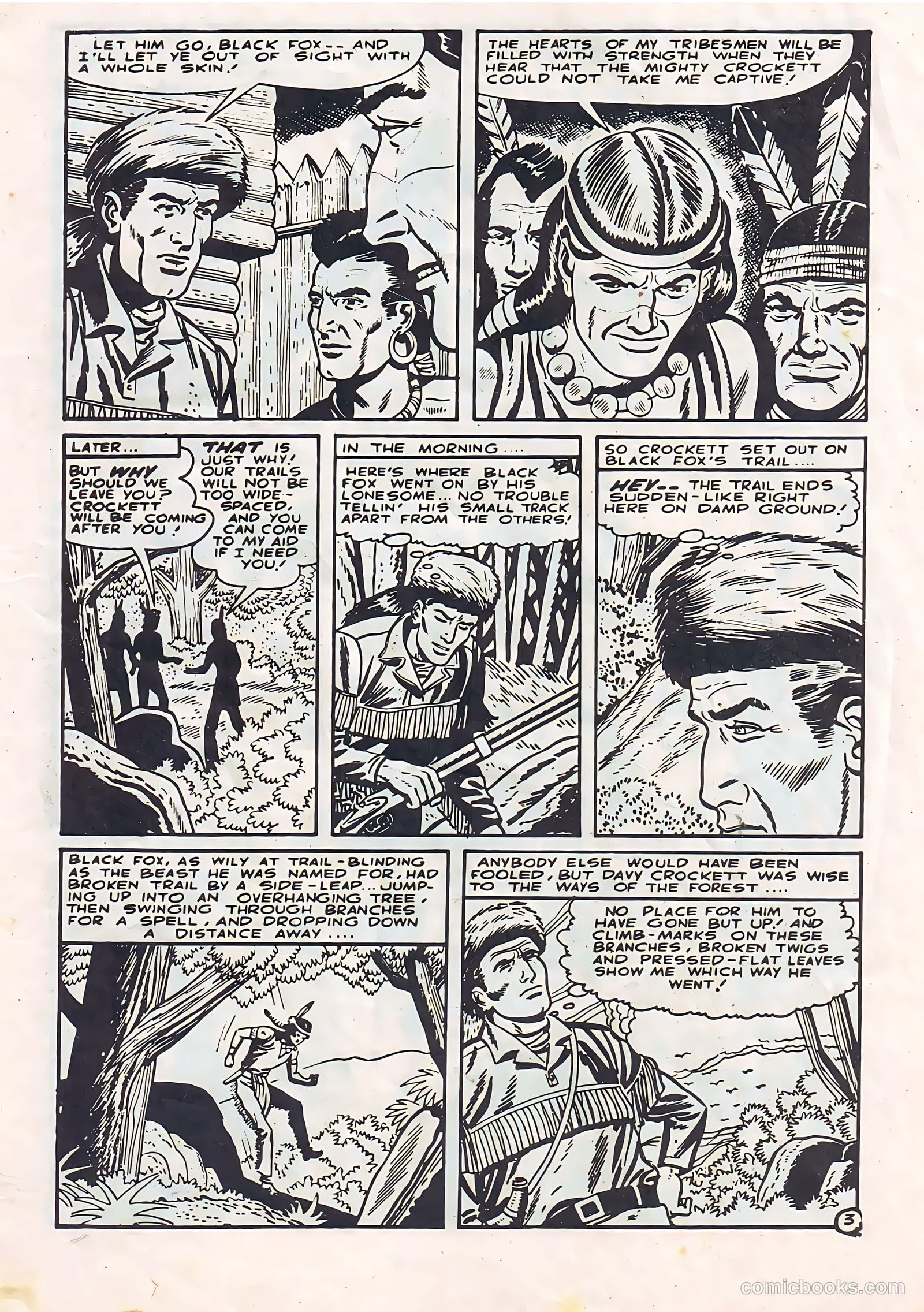 Fearless Davy Crockett #12 (1971) — page 5 of 24
