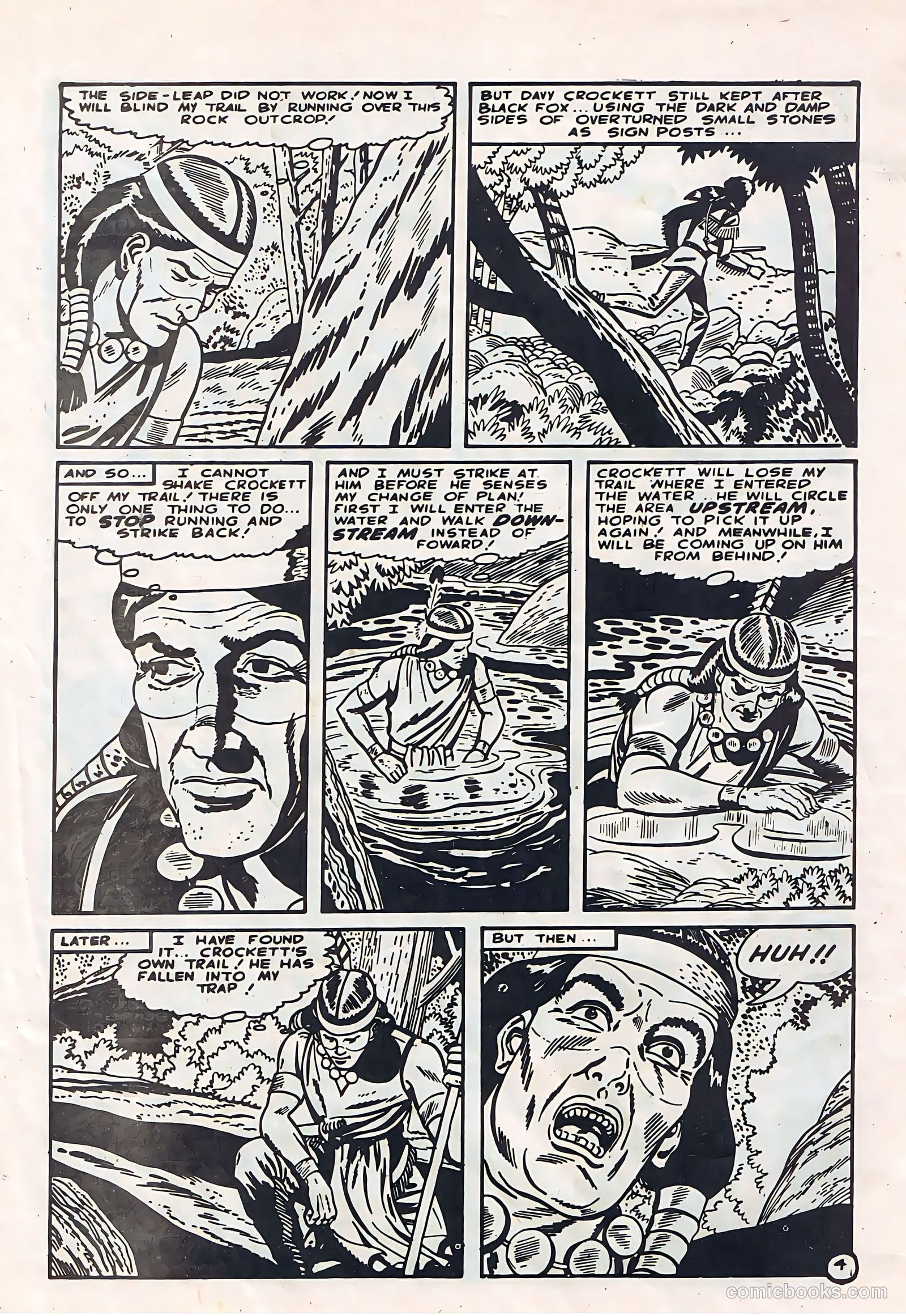 Fearless Davy Crockett #12 (1971) — page 6 of 24
