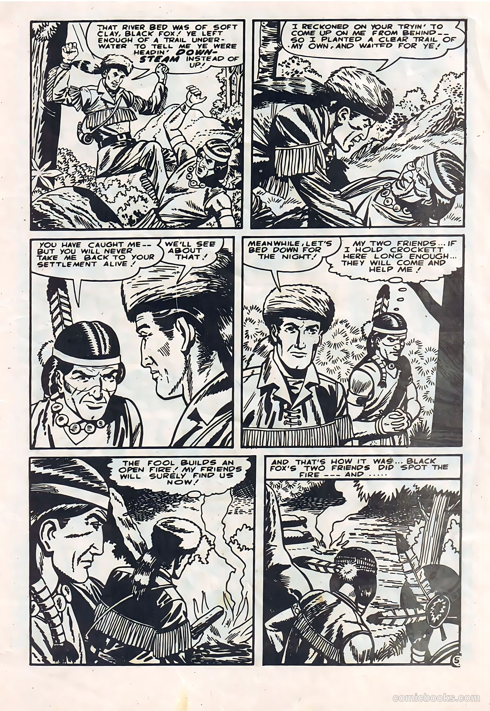 Fearless Davy Crockett #12 (1971) — page 7 of 24
