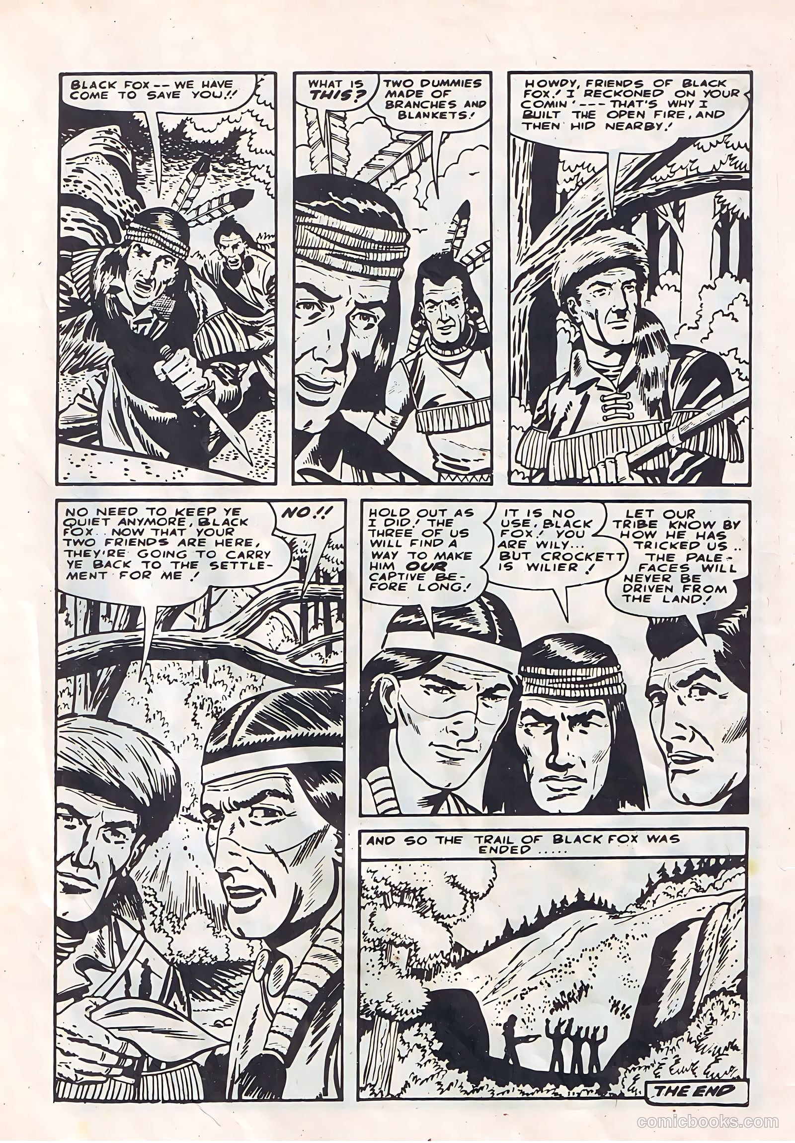 Fearless Davy Crockett #12 (1971) — page 8 of 24