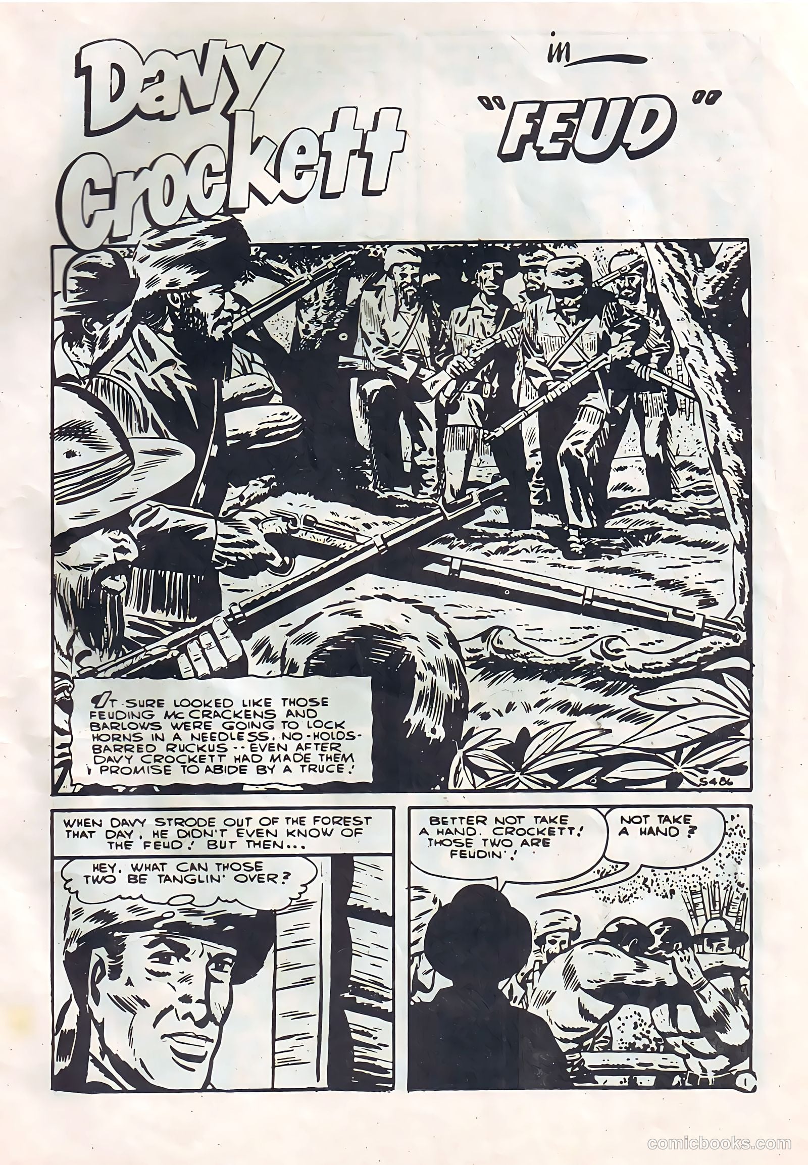 Fearless Davy Crockett #12 (1971) — page 17 of 24