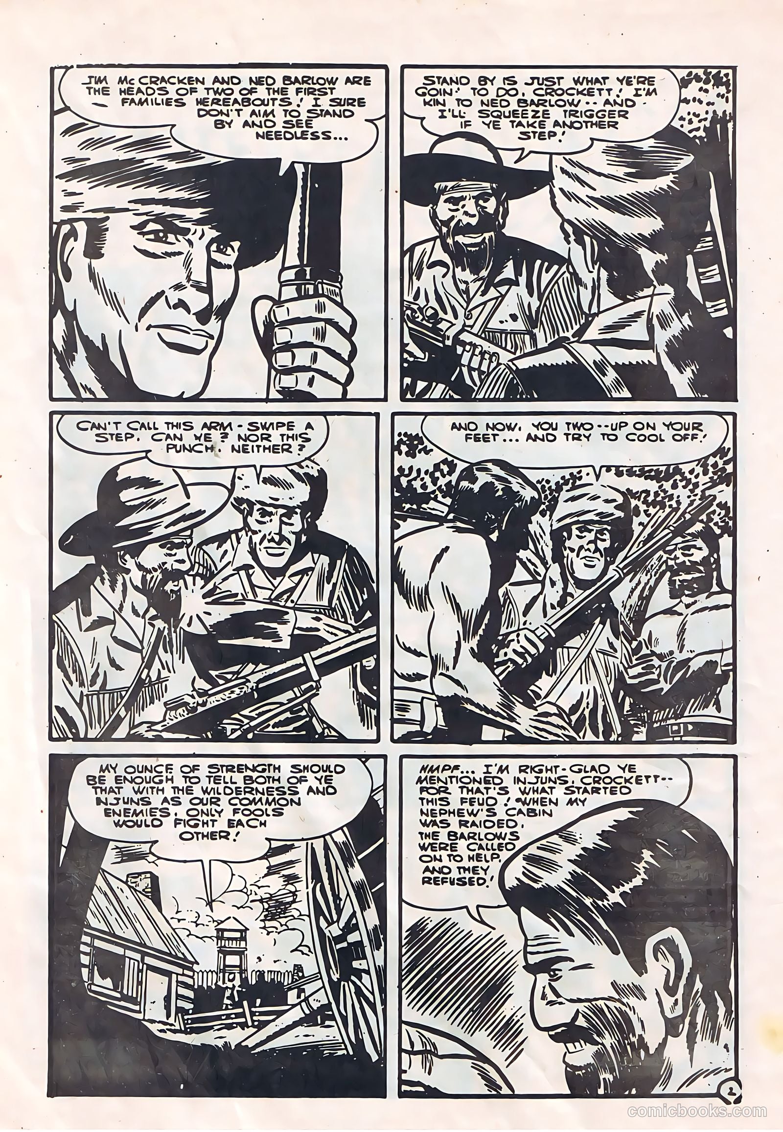 Fearless Davy Crockett #12 (1971) — page 18 of 24